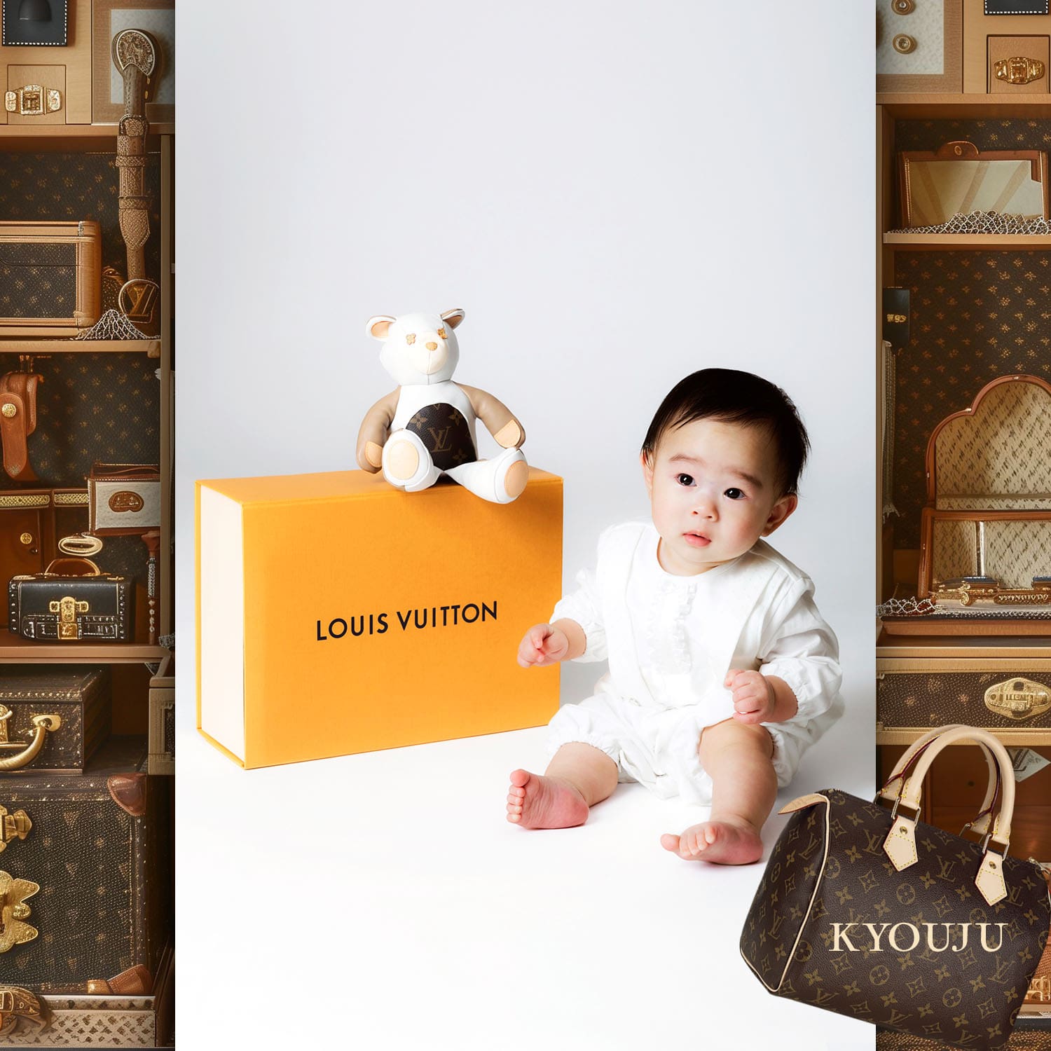 049 Kids Tokei on Runway Magazine World Kids Audition 2024 Louis Vuitton