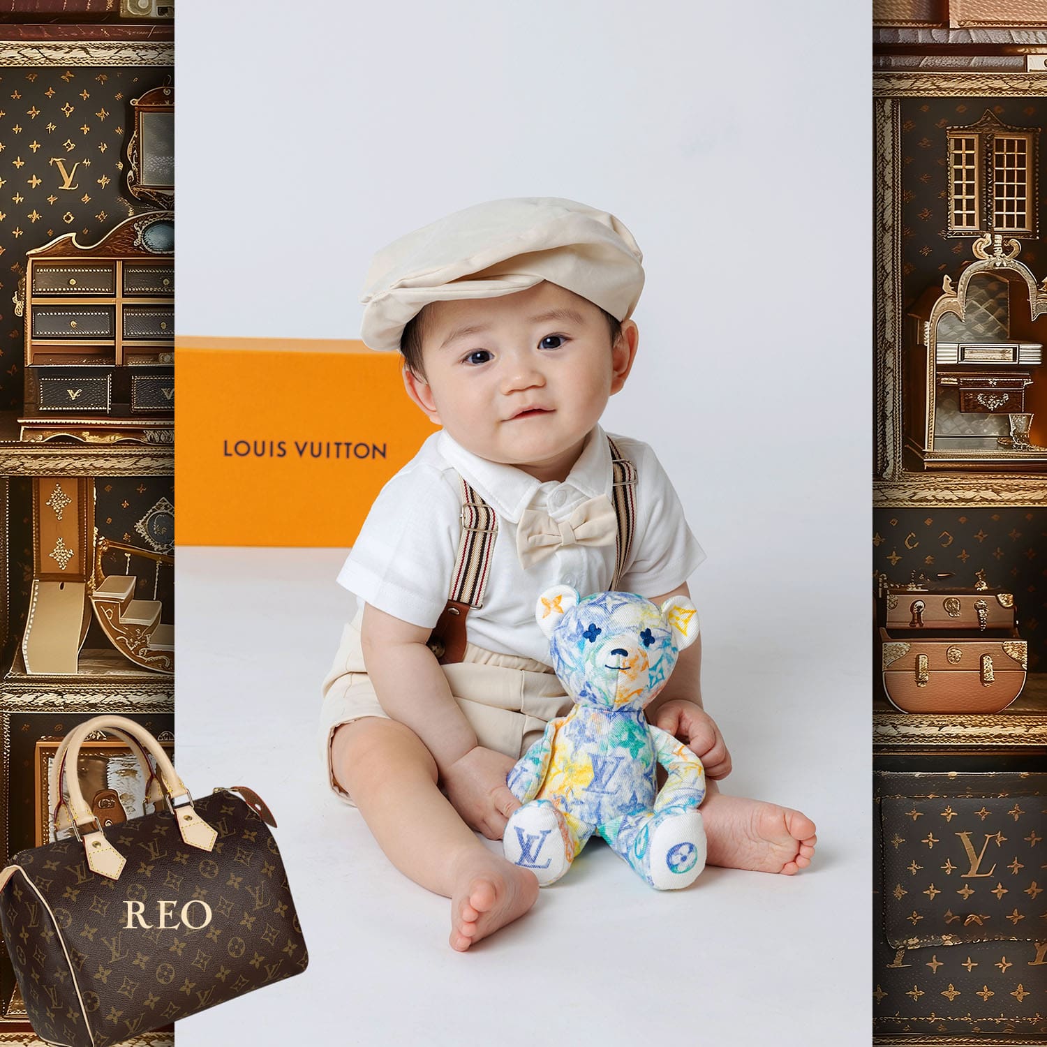 051 Kids Tokei on Runway Magazine World Kids Audition 2024 Louis Vuitton