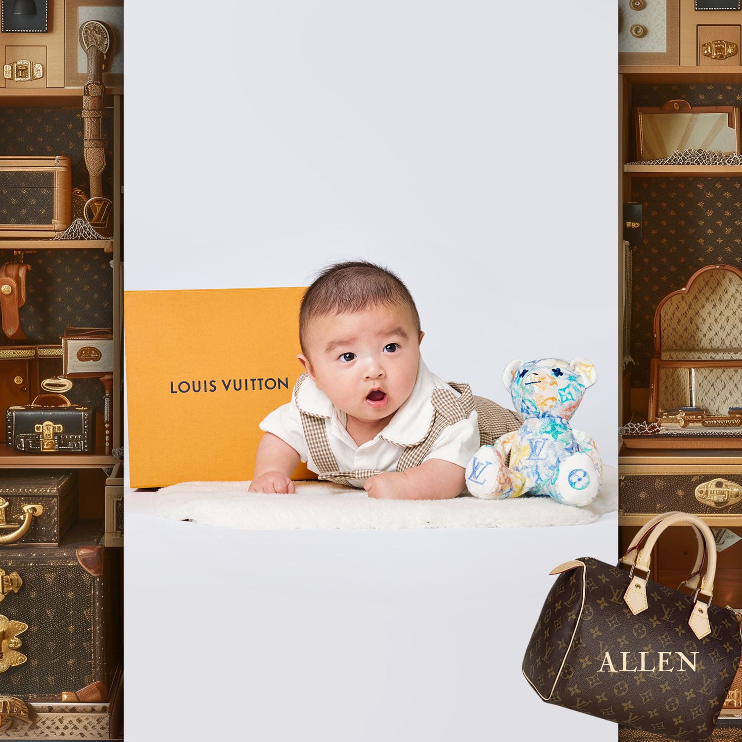 057 Kids Tokei on Runway Magazine World Kids Audition 2024 Louis Vuitton