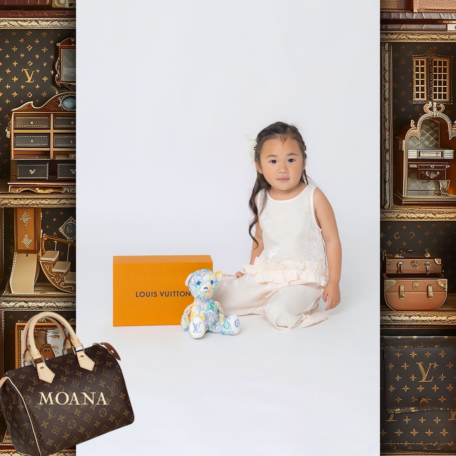 058 Kids Tokei on Runway Magazine World Kids Audition 2024 Louis Vuitton