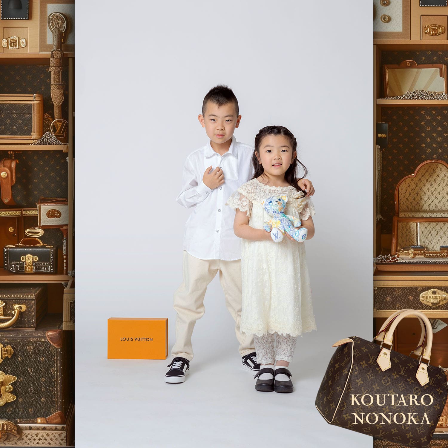 059 Kids Tokei on Runway Magazine World Kids Audition 2024 Louis Vuitton