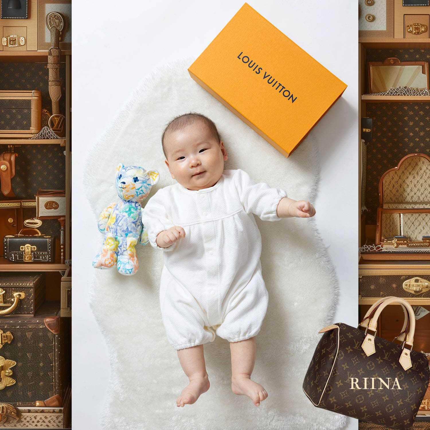064 Kids Tokei on Runway Magazine World Kids Audition 2024 Louis Vuitton
