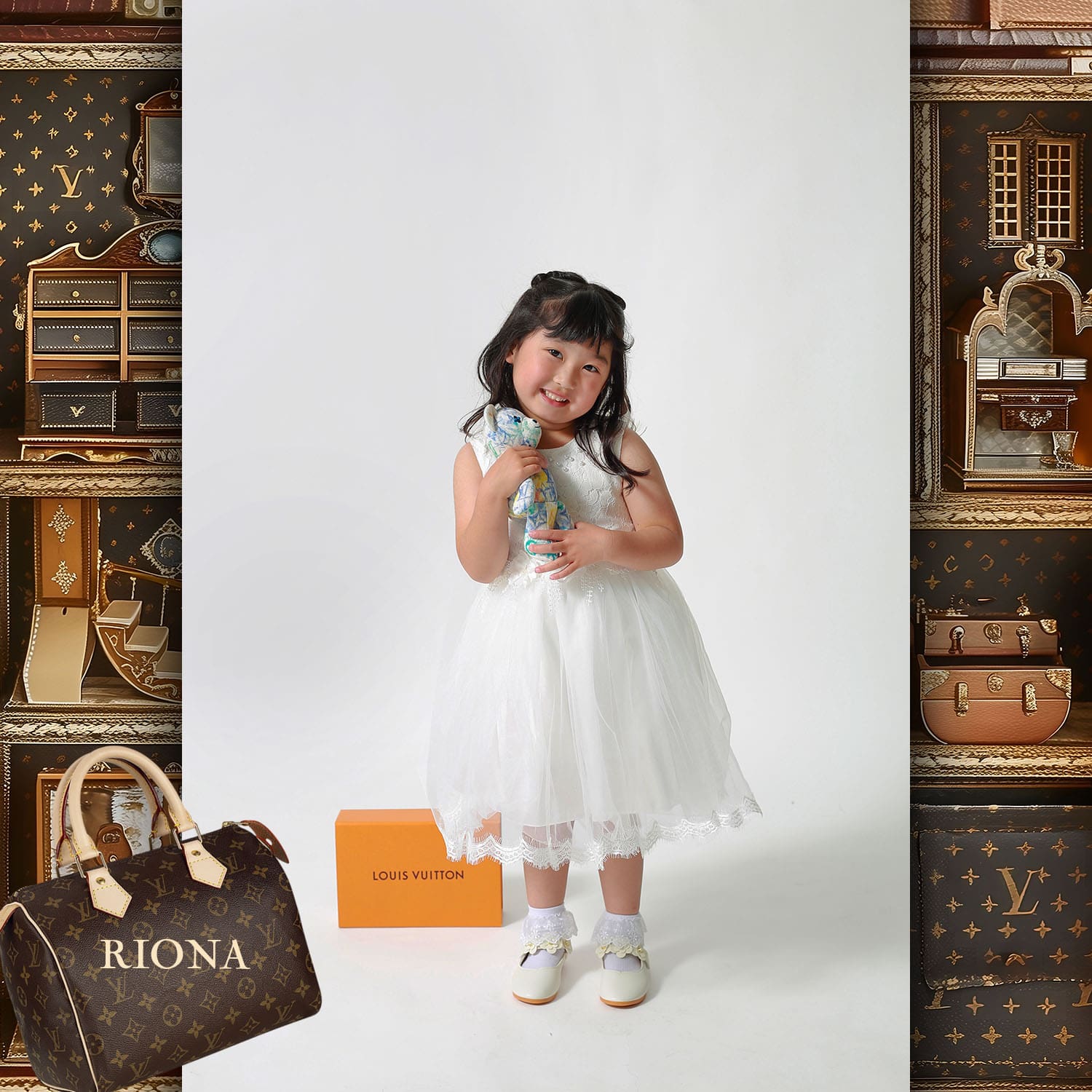 067 Kids Tokei on Runway Magazine World Kids Audition 2024 Louis Vuitton