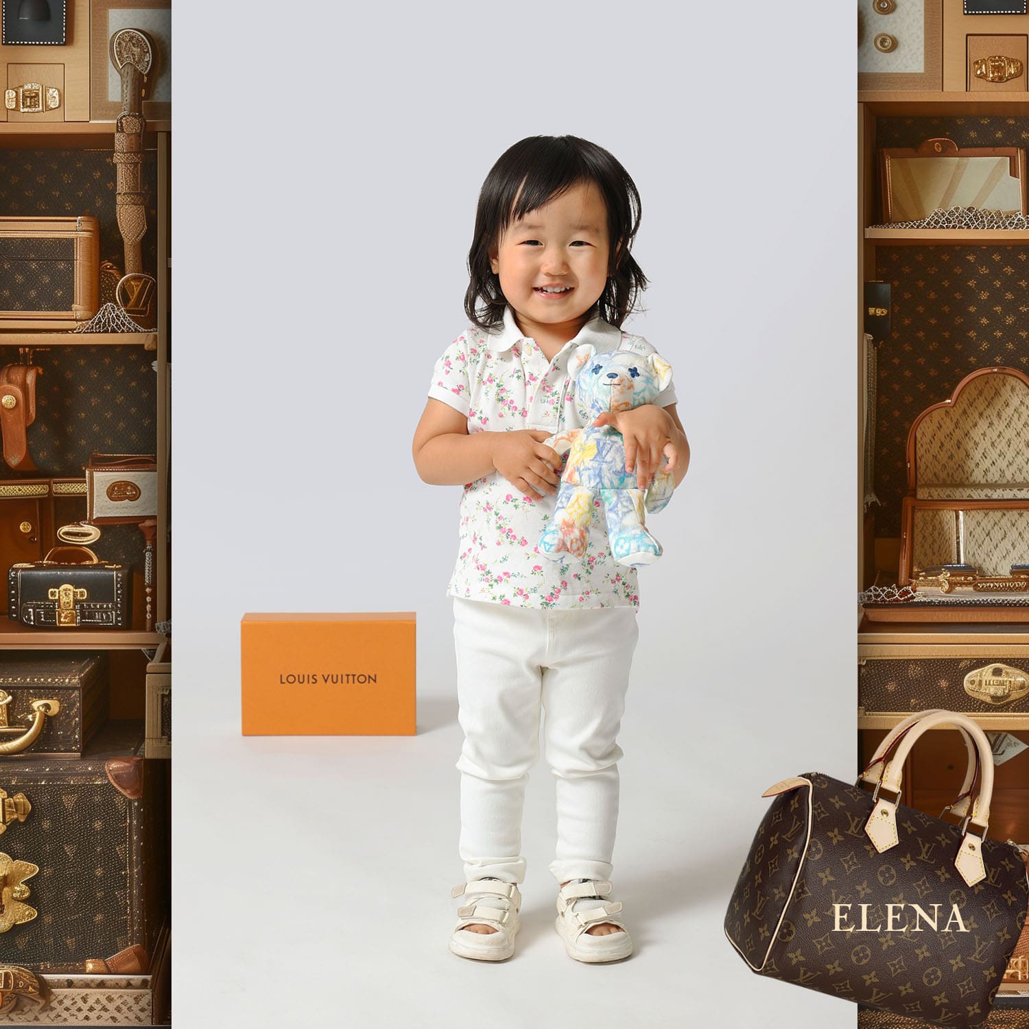 068 Kids Tokei on Runway Magazine World Kids Audition 2024 Louis Vuitton