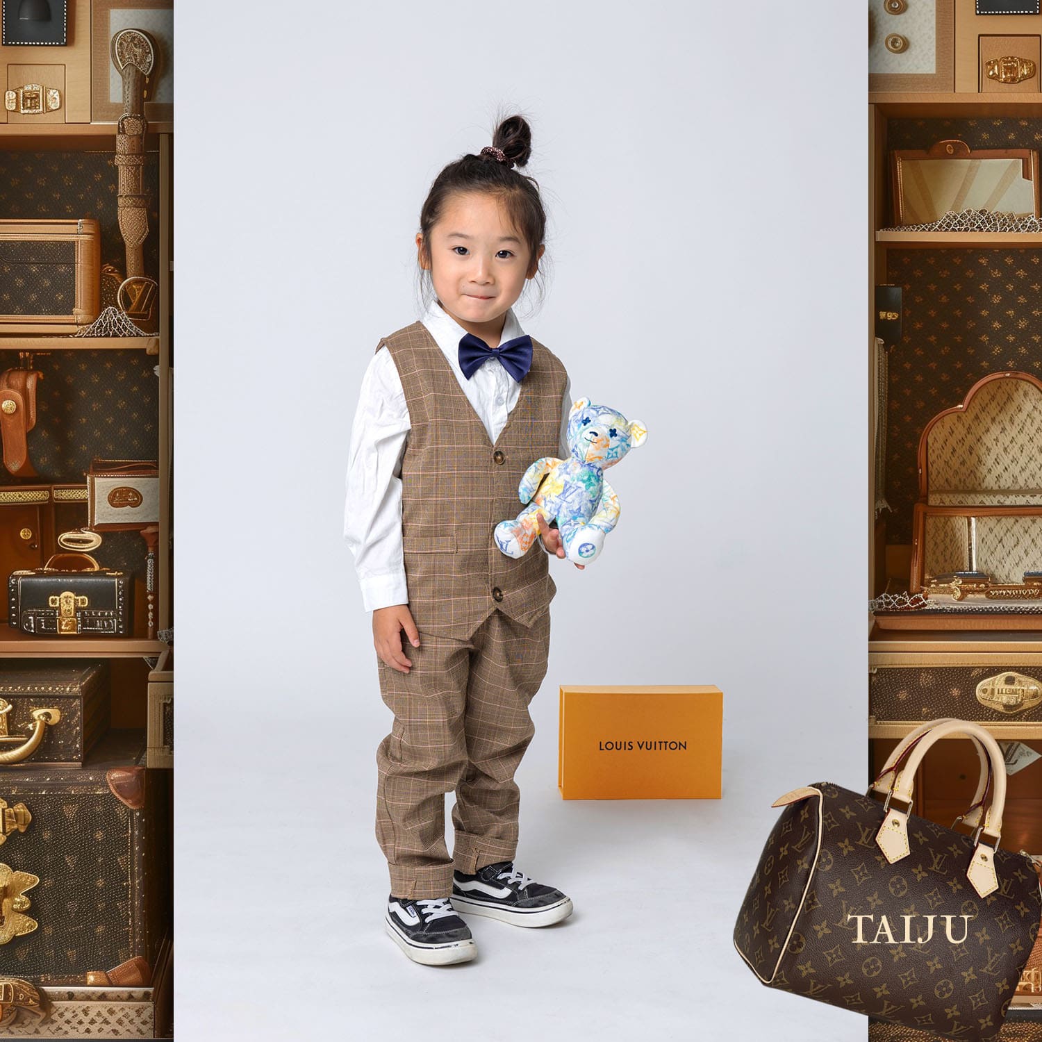 073 Kids Tokei on Runway Magazine World Kids Audition 2024 Louis Vuitton