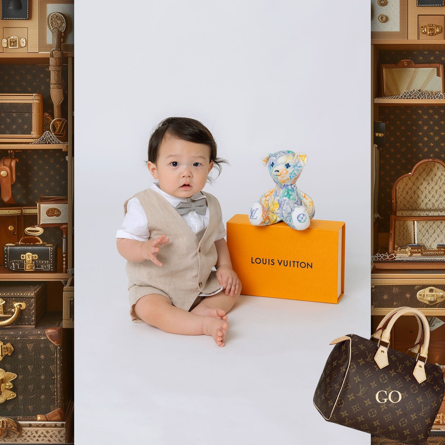 077 Kids Tokei on Runway Magazine World Kids Audition 2024 Louis Vuitton