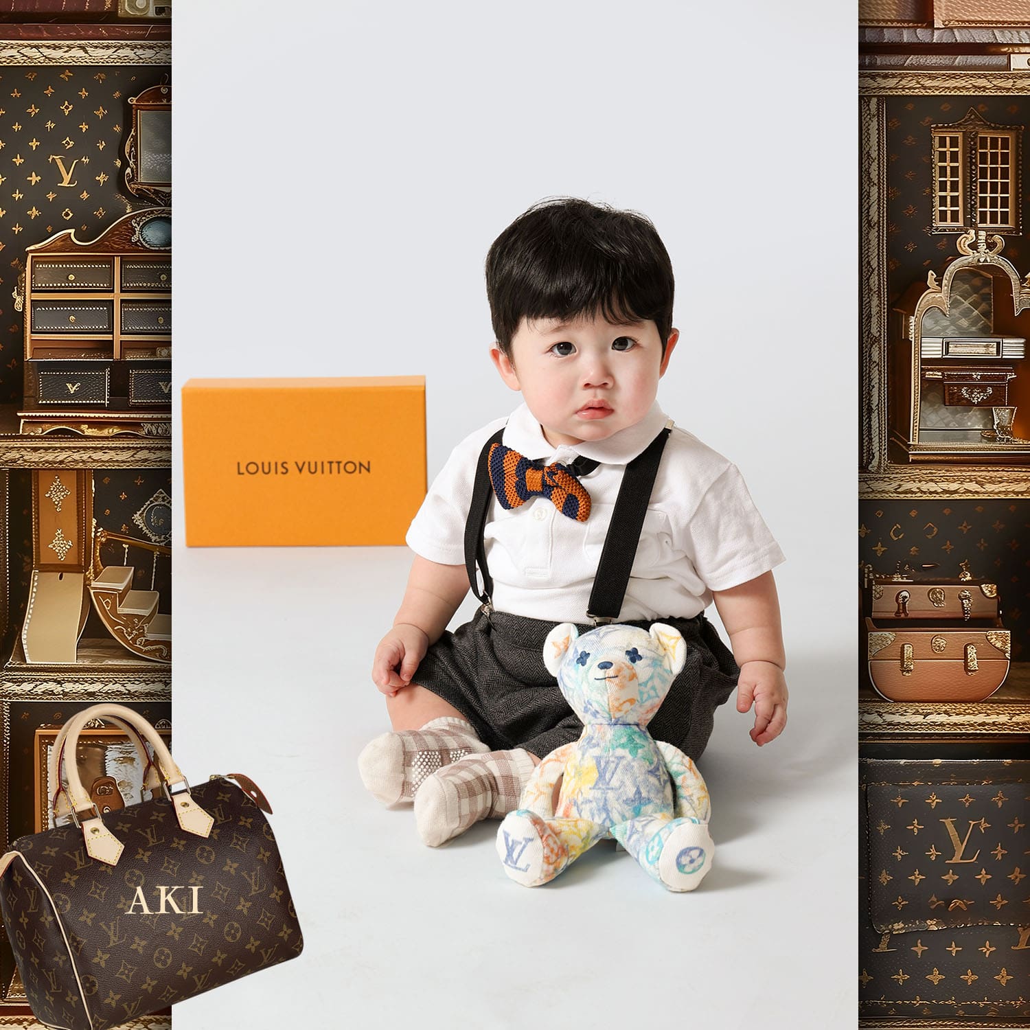 080 Kids Tokei on Runway Magazine World Kids Audition 2024 Louis Vuitton