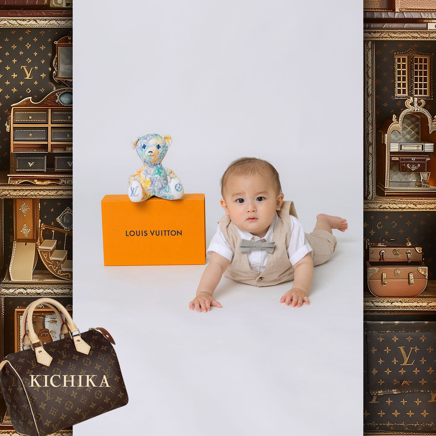 082 Kids Tokei on Runway Magazine World Kids Audition 2024 Louis Vuitton