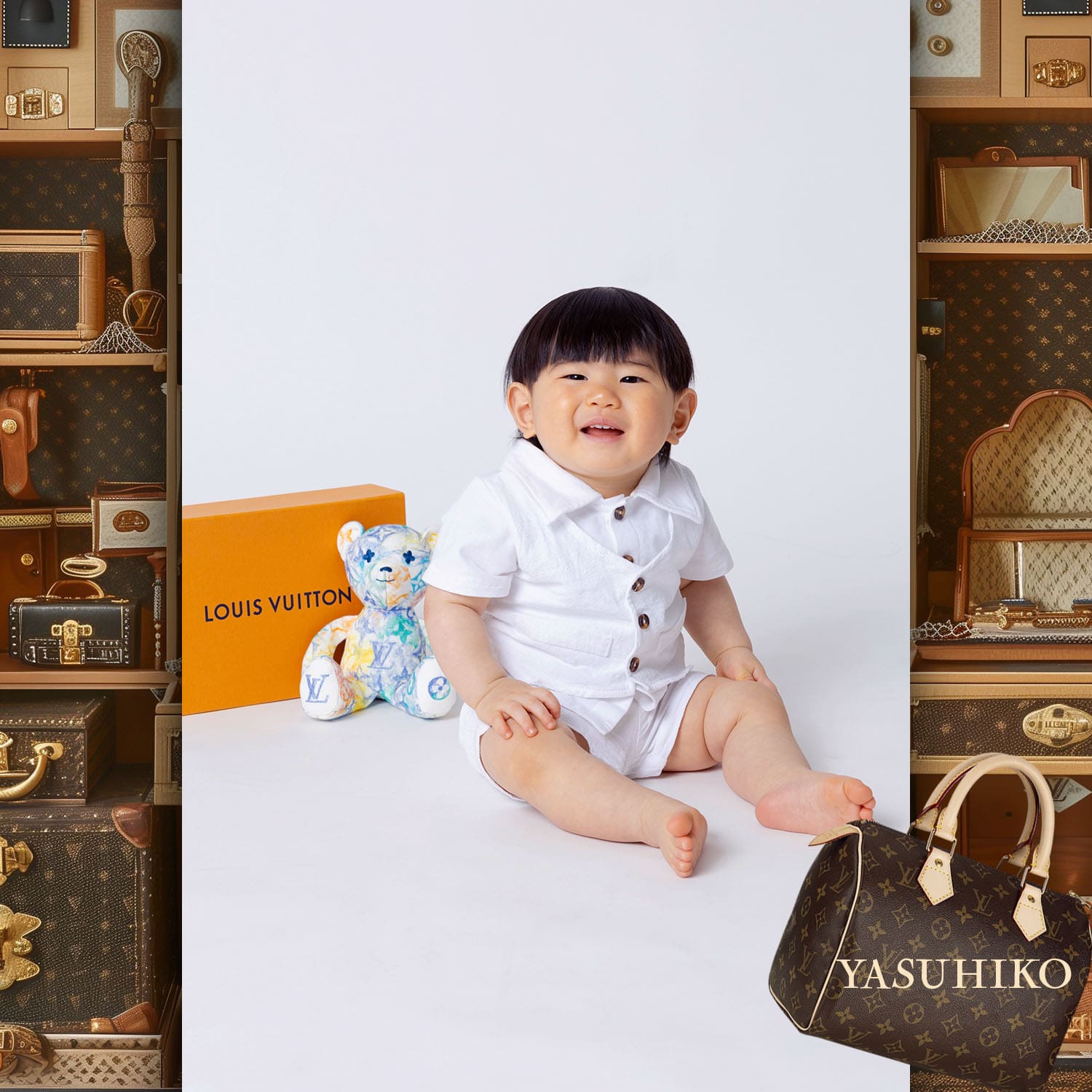 083 Kids Tokei on Runway Magazine World Kids Audition 2024 Louis Vuitton