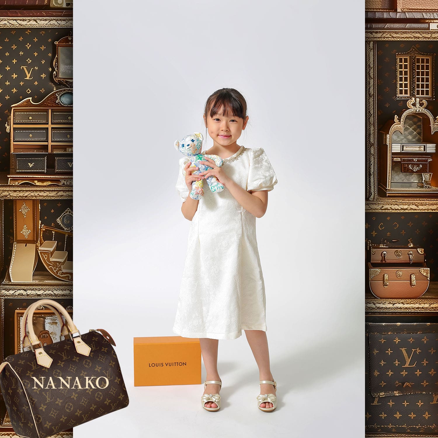 084 Kids Tokei on Runway Magazine World Kids Audition 2024 Louis Vuitton
