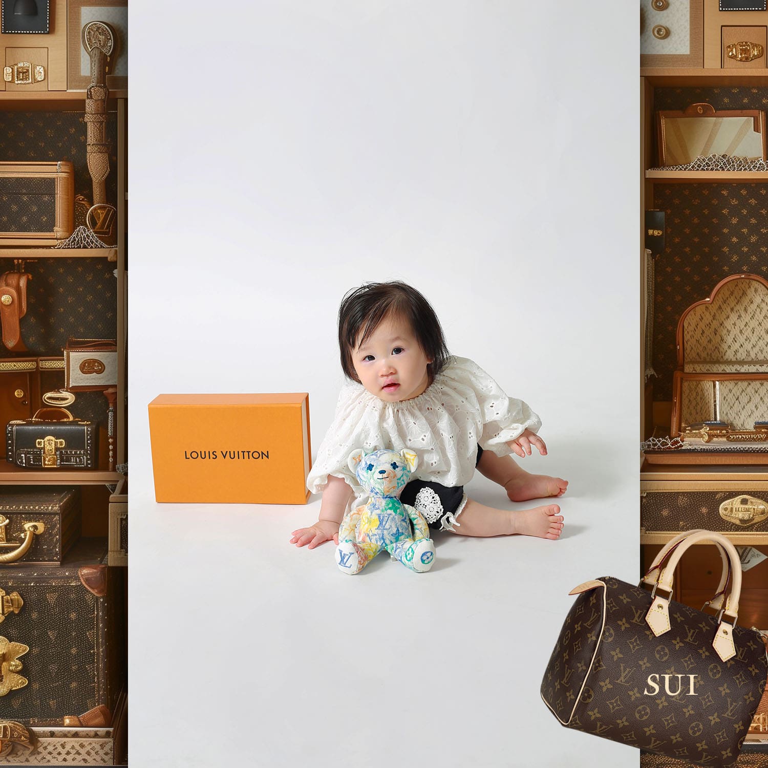 085 Kids Tokei on Runway Magazine World Kids Audition 2024 Louis Vuitton