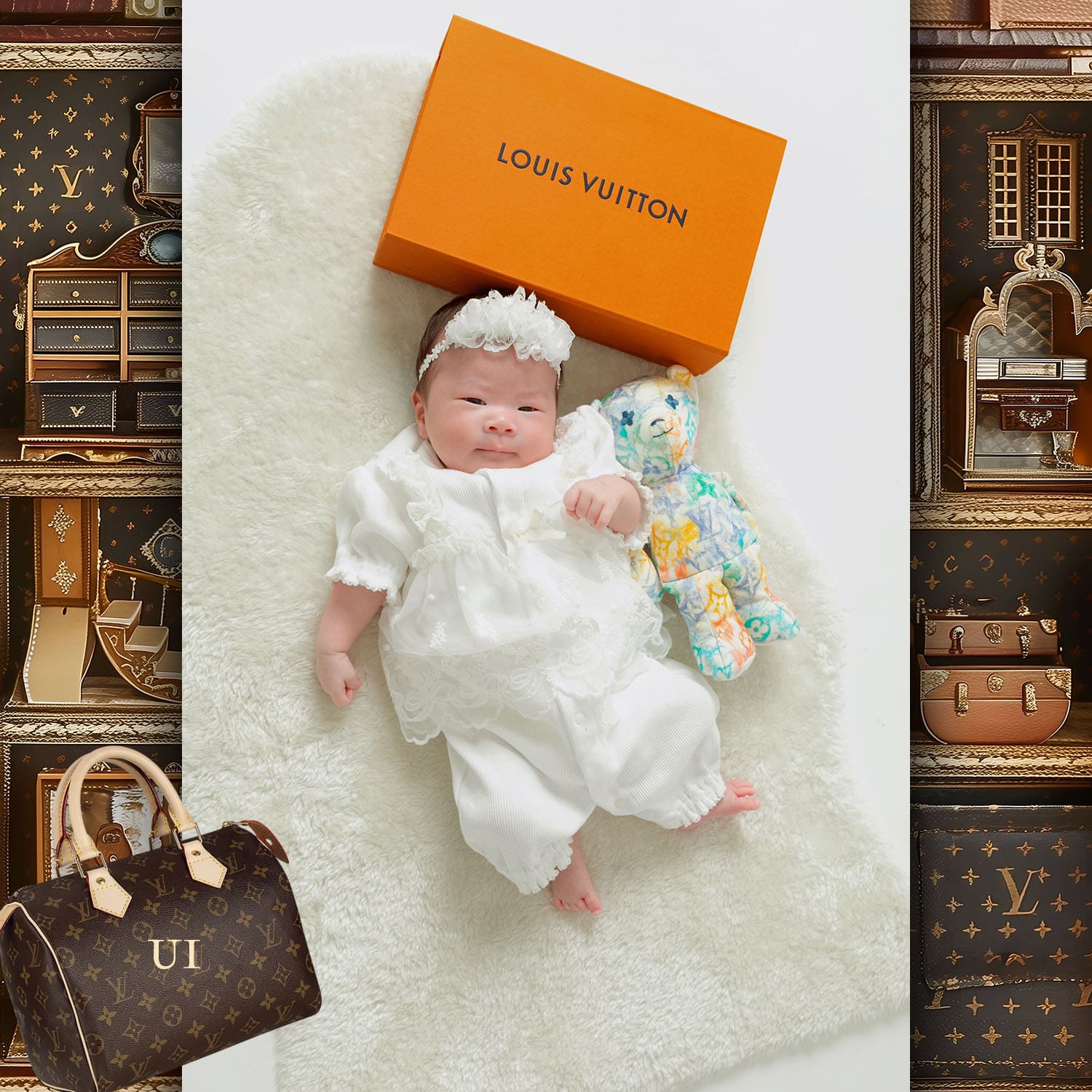 086 Kids Tokei on Runway Magazine World Kids Audition 2024 Louis Vuitton