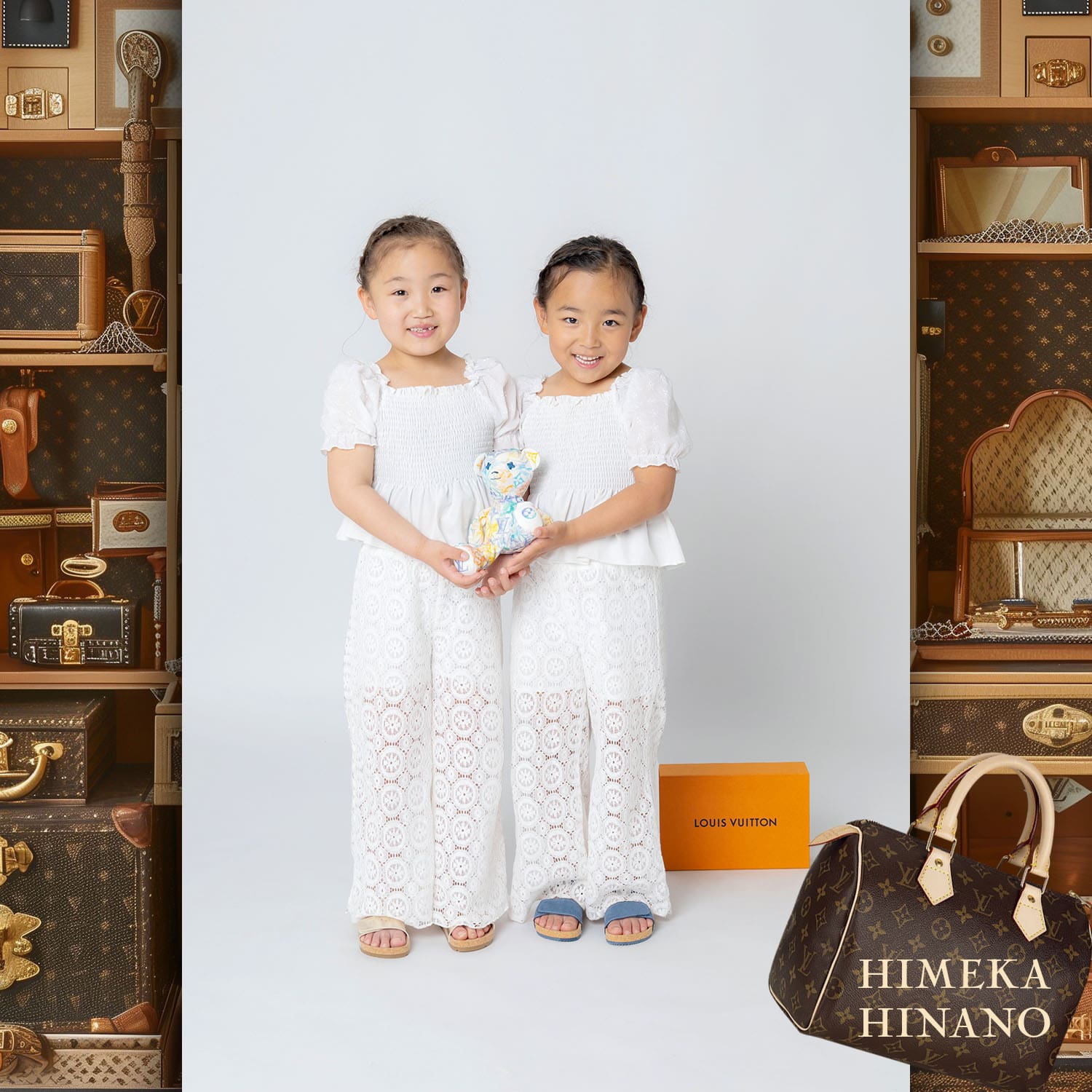 092 Kids Tokei on Runway Magazine World Kids Audition 2024 Louis Vuitton
