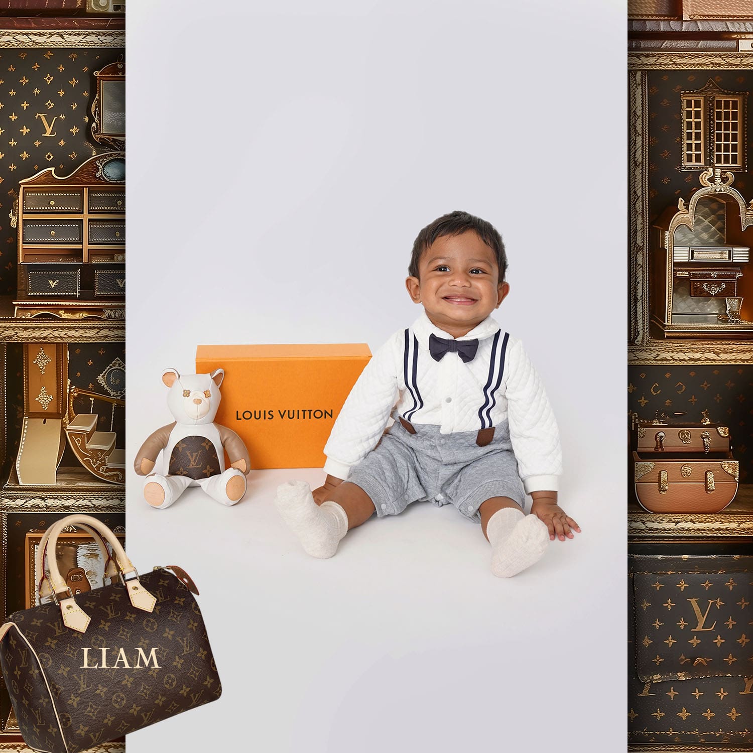 099 Kids Tokei on Runway Magazine World Kids Audition 2024 Louis Vuitton