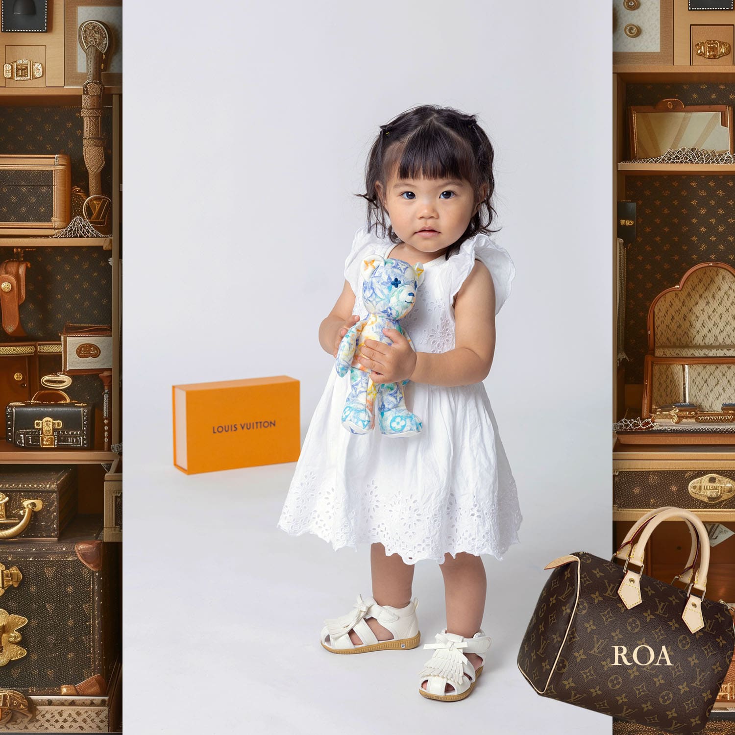 100 Kids Tokei on Runway Magazine World Kids Audition 2024 Louis Vuitton