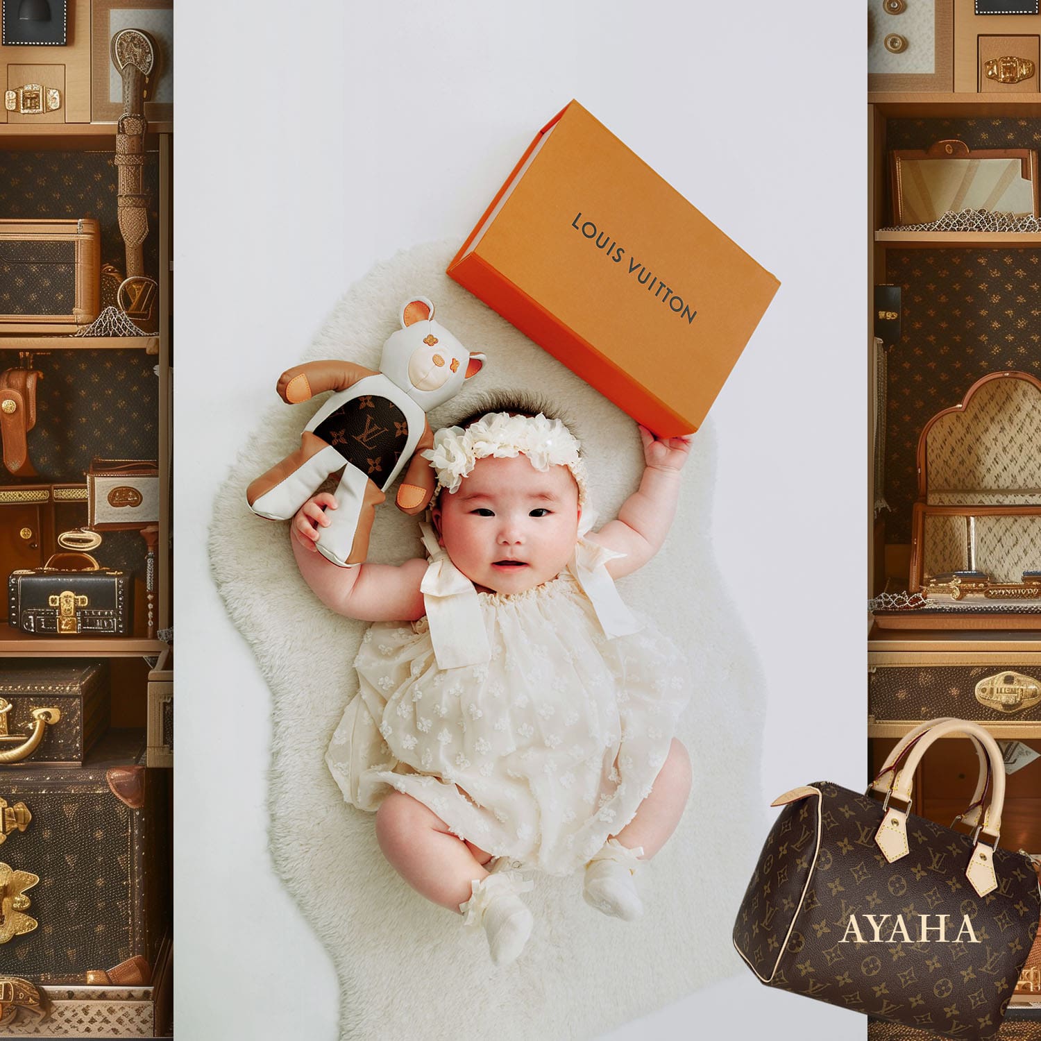 102 Kids Tokei on Runway Magazine World Kids Audition 2024 Louis Vuitton