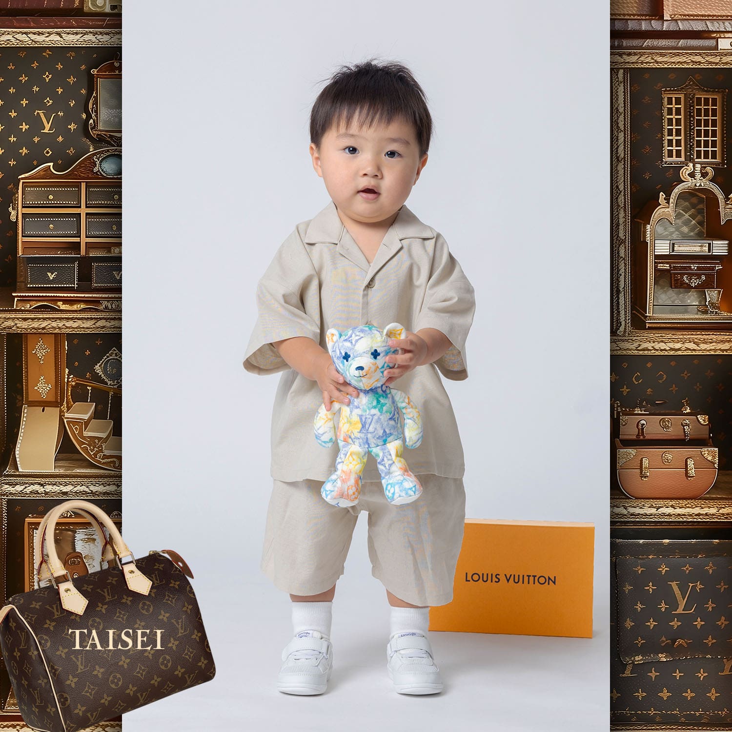 112 キッズ時計音 Runway 雑誌ワールドキッズオーディション 2024 ルイ・ヴィトン