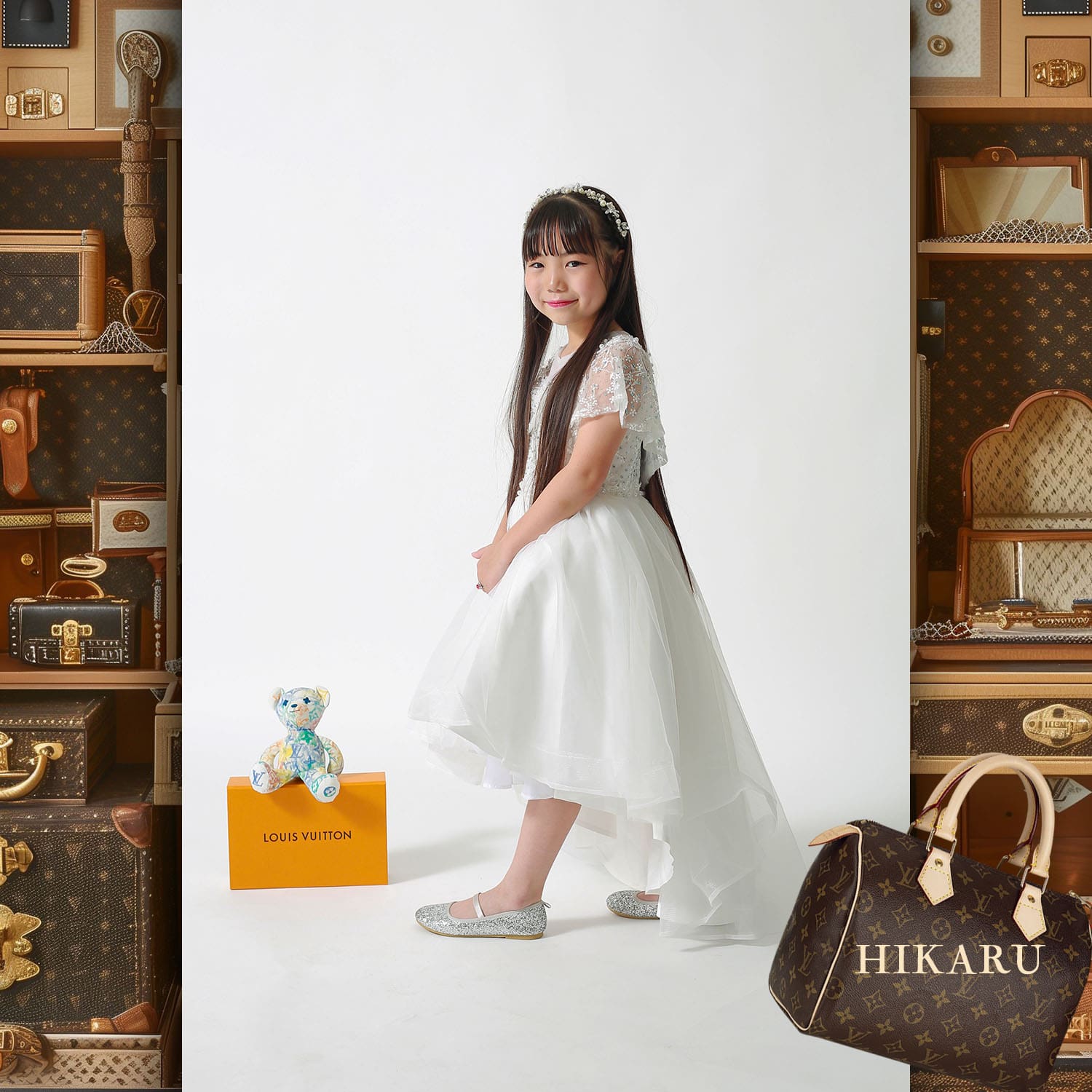 169 キッズ時計音 Runway 雑誌ワールドキッズオーディション 2024 ルイ・ヴィトン