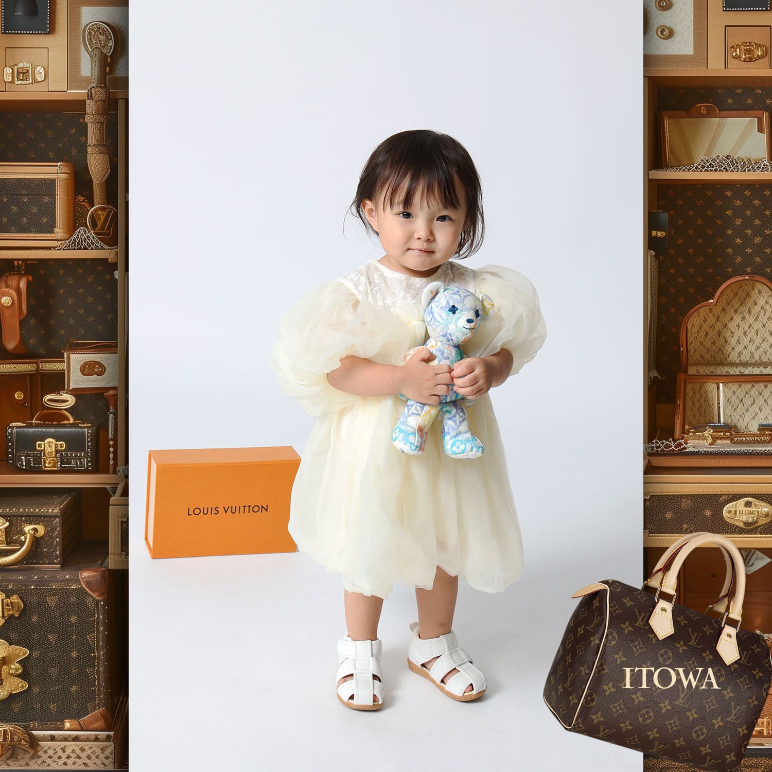 173 キッズ時計音 Runway 雑誌ワールドキッズオーディション 2024 ルイ・ヴィトン