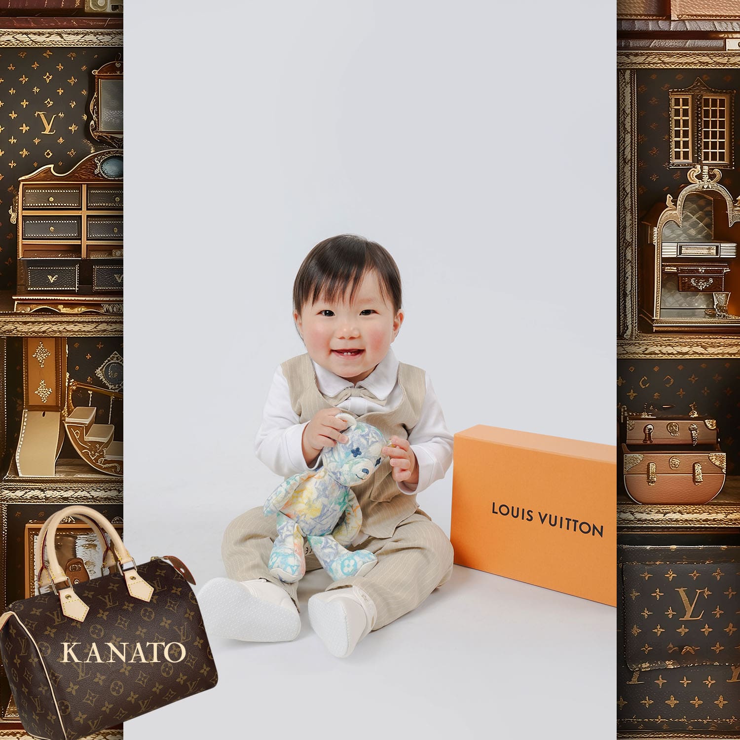 189 キッズ時計音 Runway 雑誌ワールドキッズオーディション 2024 ルイ・ヴィトン