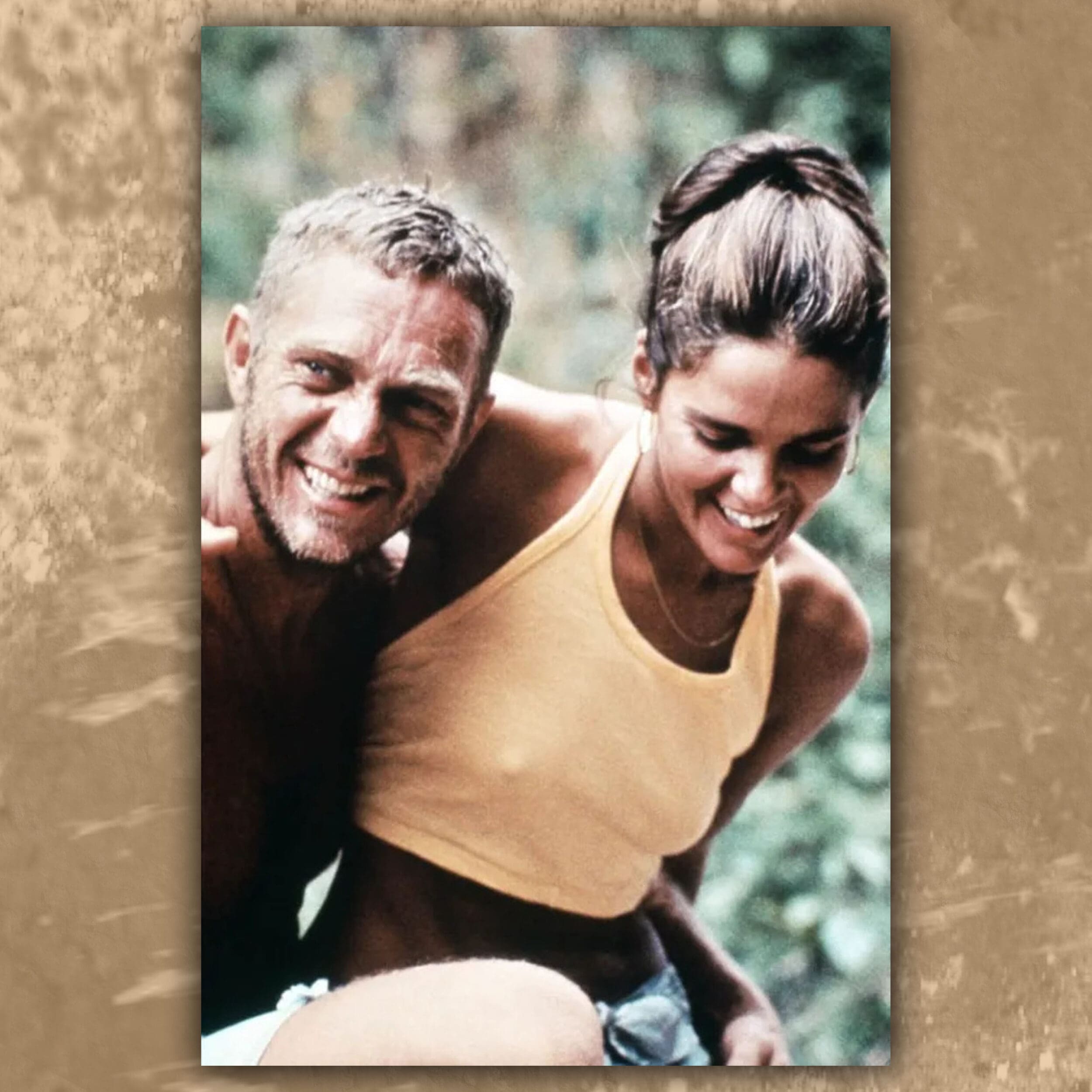 Ali McGraw and Steve MCQueen Origin and History of the marcel or tank top