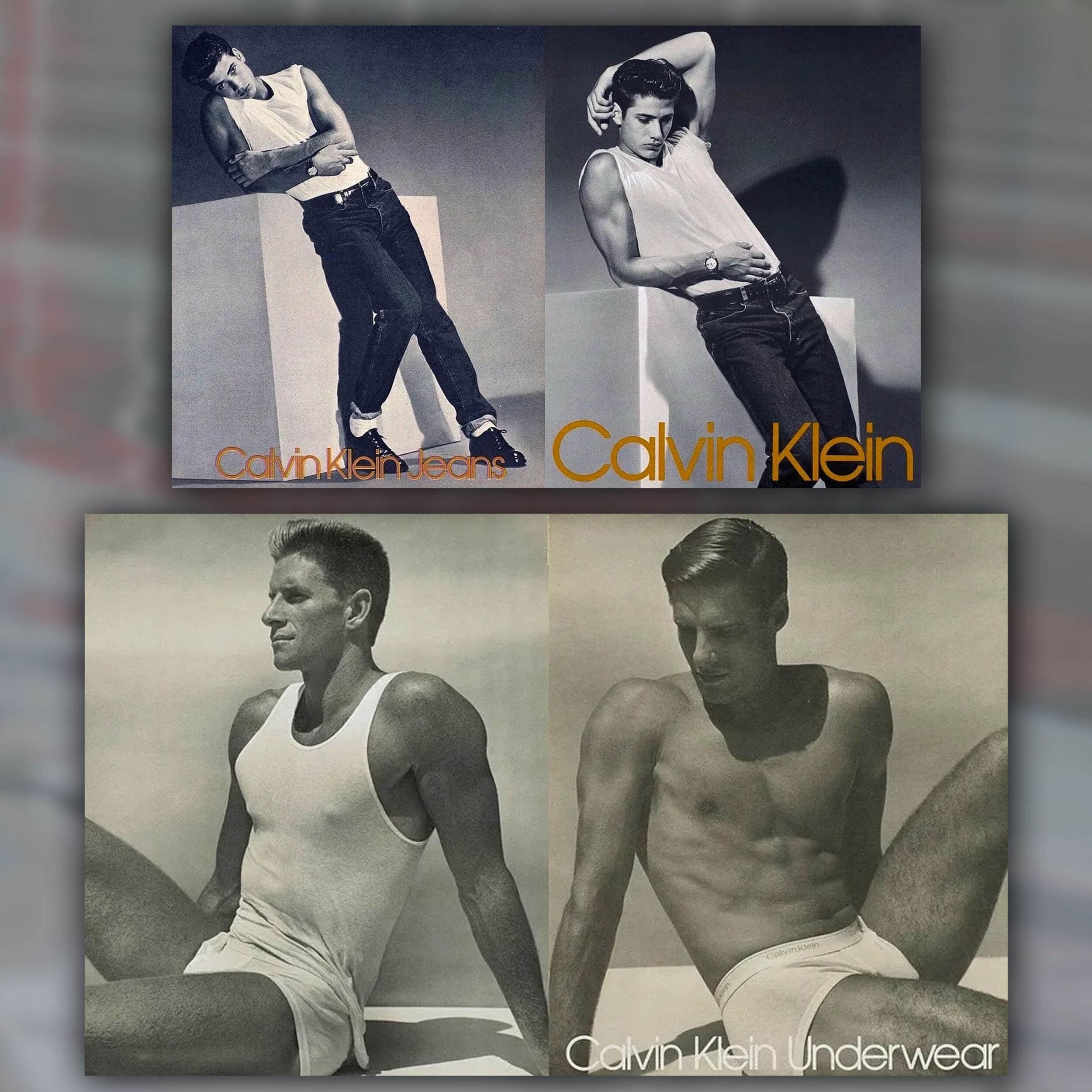 Calvin Klein Origin and History of the marcel or tank top