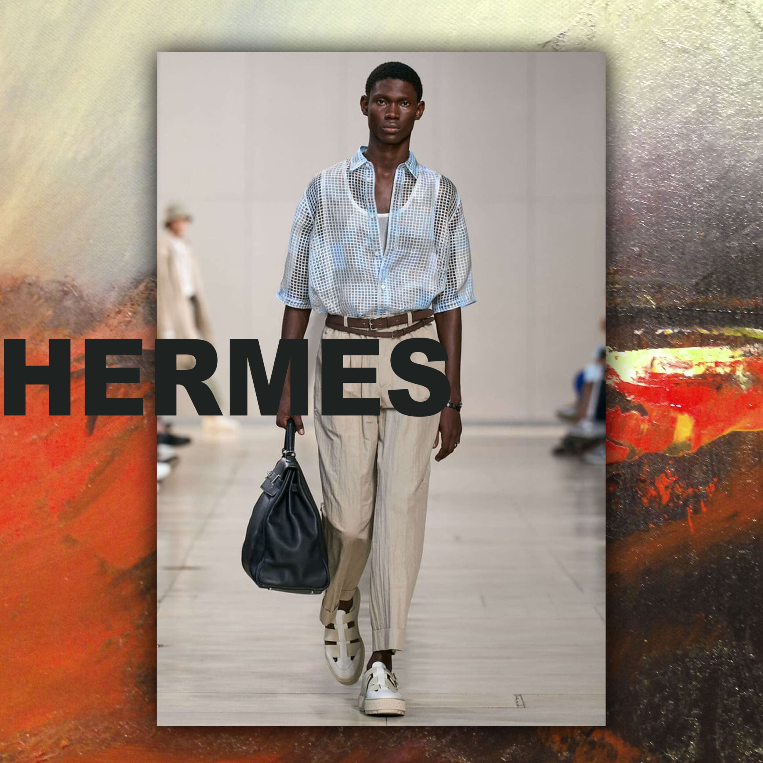 HERMES Menswear 2024 Origin and History of the marcel or tank top