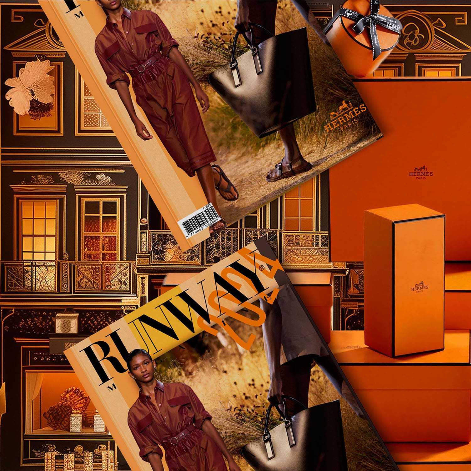 Kinder Tokei an RUNWAY MAGAZIN Vol9 2024 4 Abdeckungen