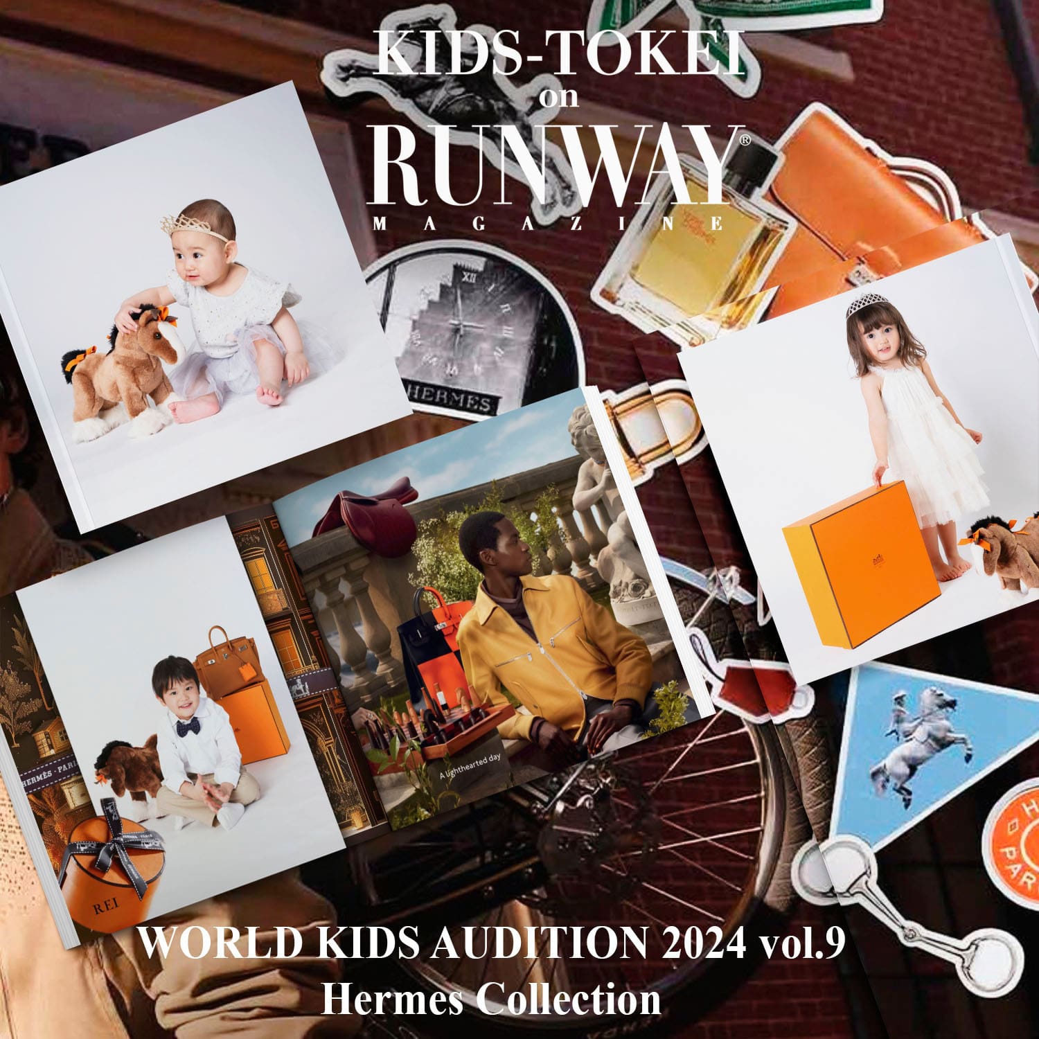 Kinder Tokei an RUNWAY MAGAZIN Vol9 2024 5