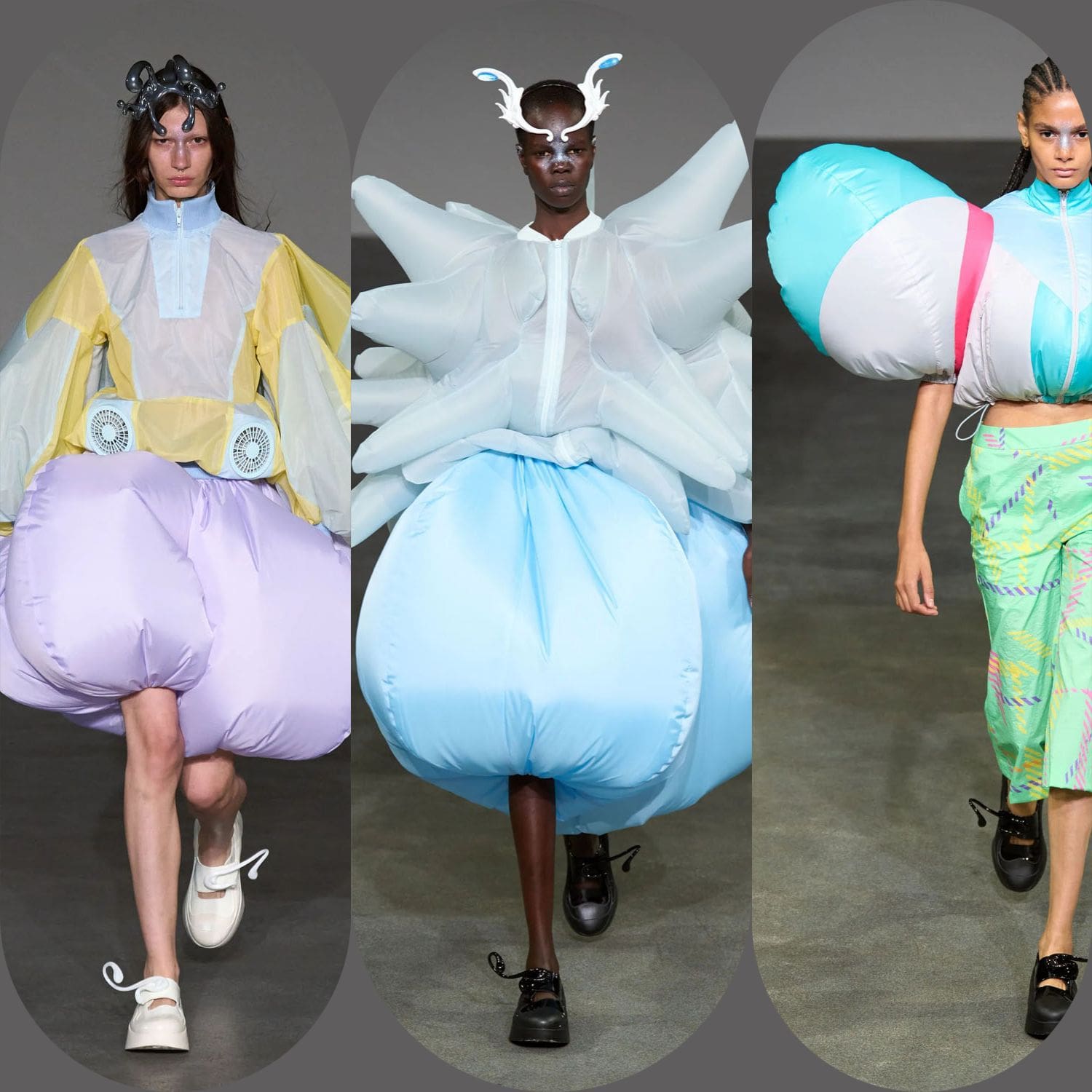 1 Anrealage Spring Summer 2025 Paris Runway
