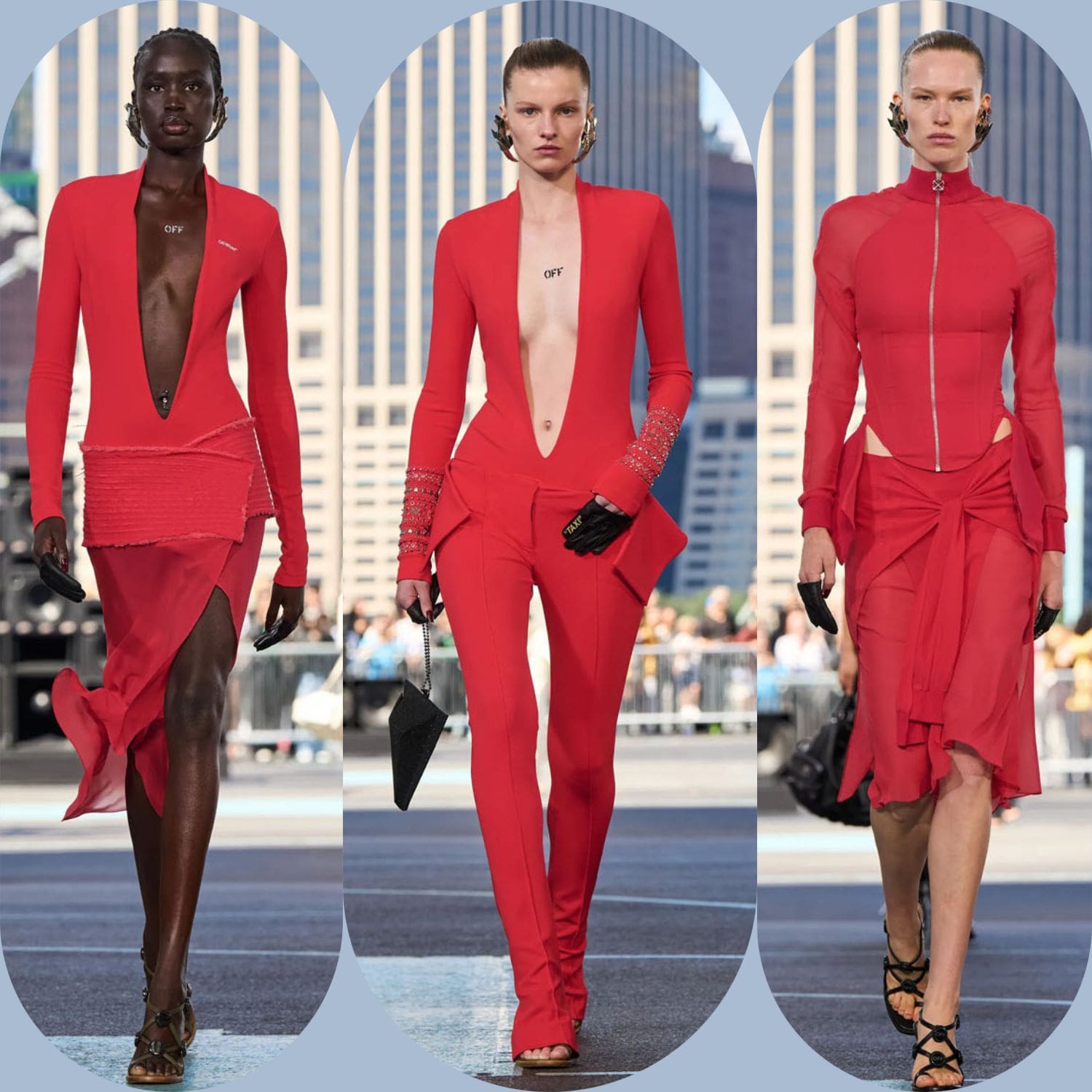 1 Off White Весна Лето 2025 Нью-Йорк Runway Магазины