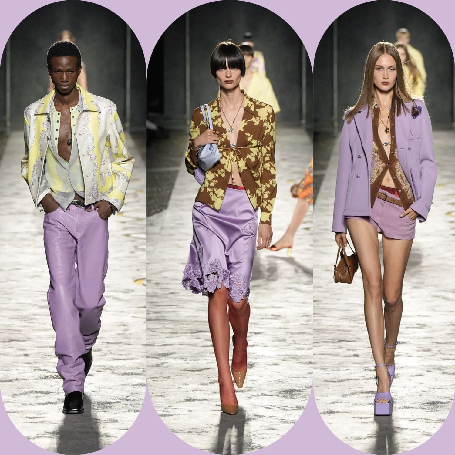 1 Versace Spring Summer 2025 Milan Runway Magazine