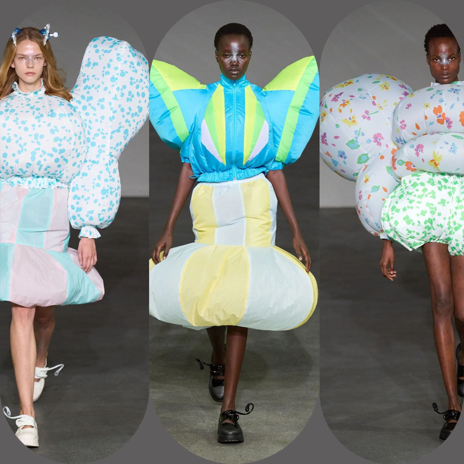 2 Anrealage Spring Summer 2025 Paris Runway