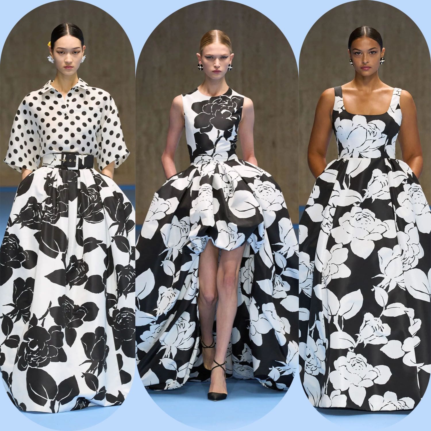 3 Carolina Herrera Frühling Sommer 2025 New York Runway Magazin