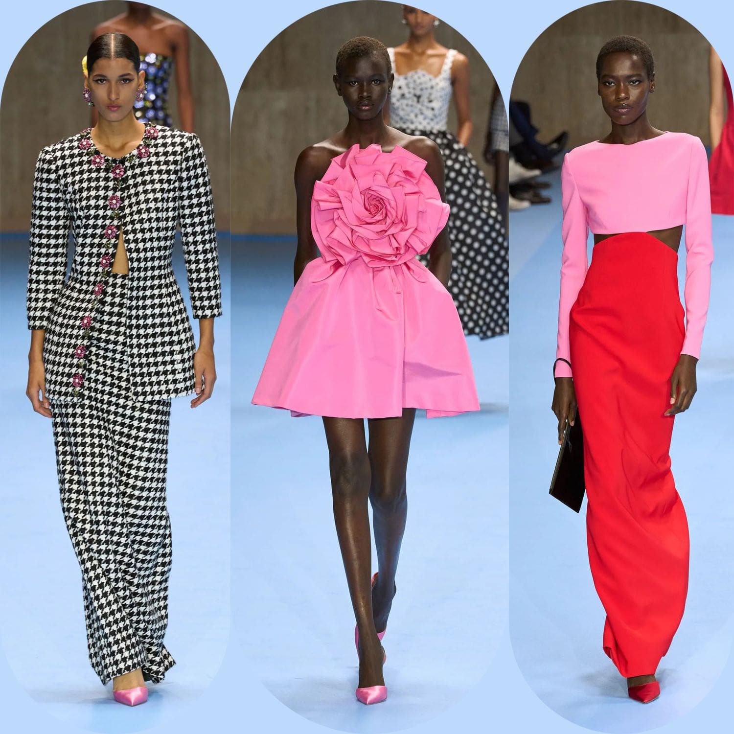 4 Carolina Herrera Frühling Sommer 2025 New York Runway Magazin