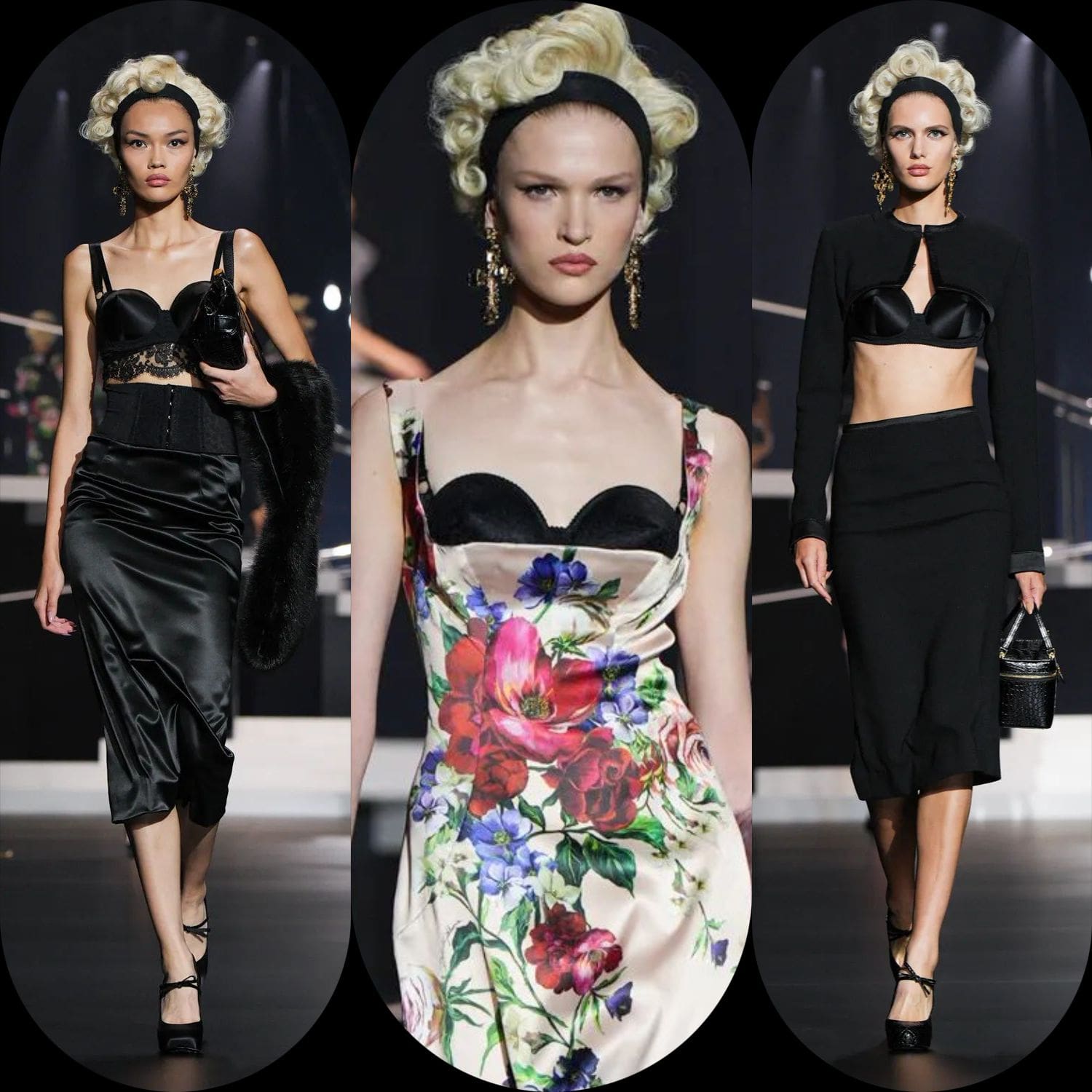 4 ドルチェ ガッバーナ 2025 春夏 Runway ゴルチエとマドンナへのオマージュ