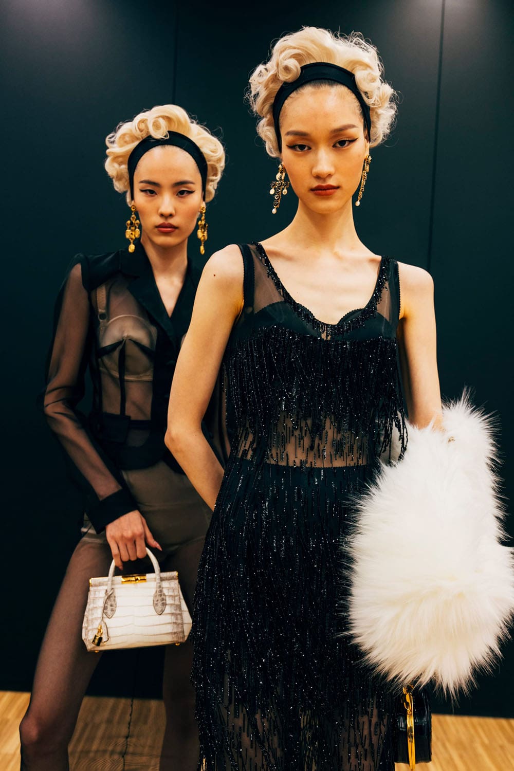 杜嘉班纳(Dolce Gabbana)2025年春夏 Runway 幕后花絮 (4)