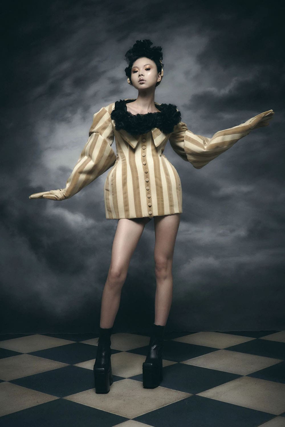 Harris Reed Printemps Été 2025 Londres Runway Magazine (10)