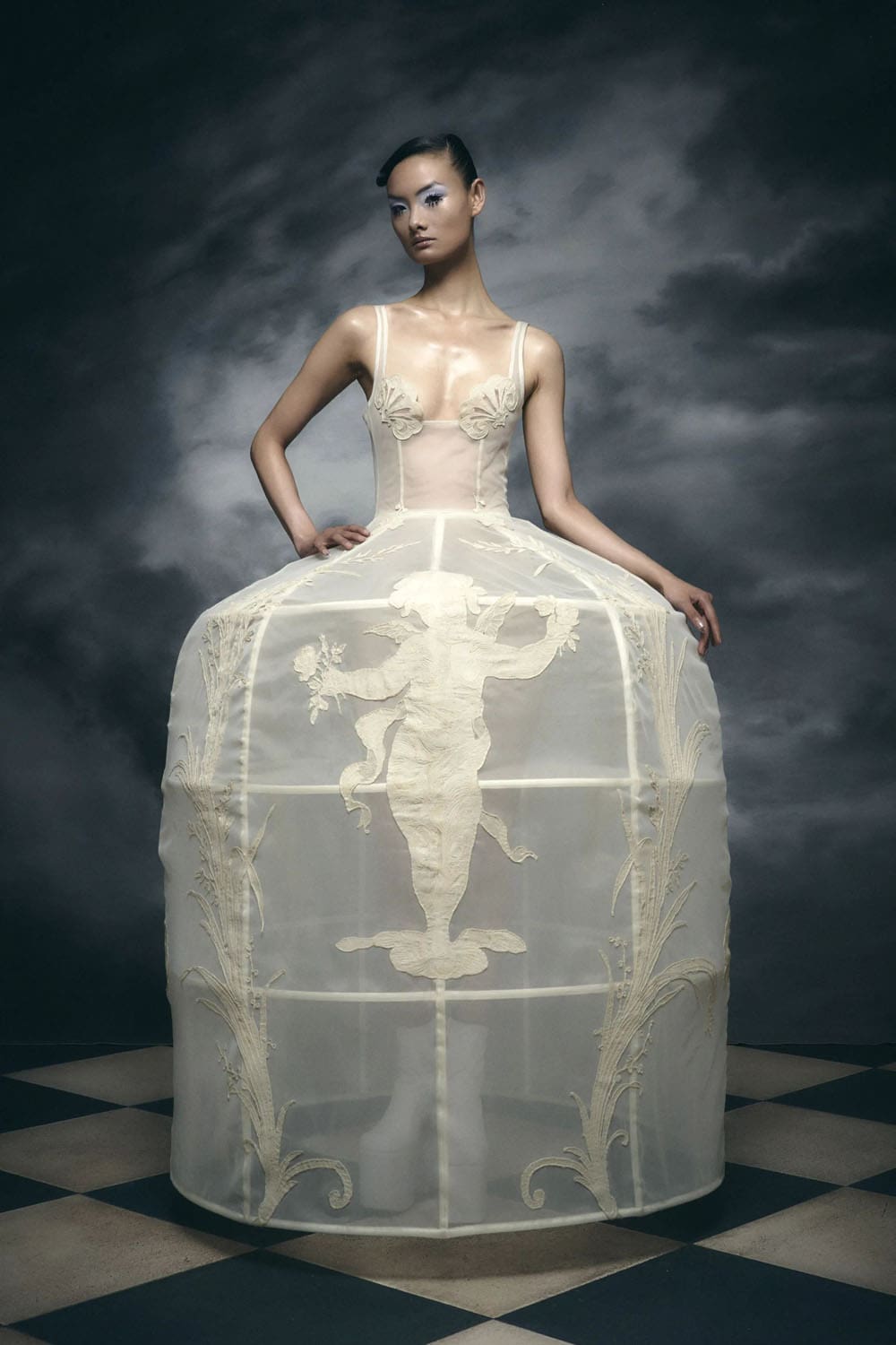 Harris Reed Printemps Été 2025 Londres Runway Magazine (13)