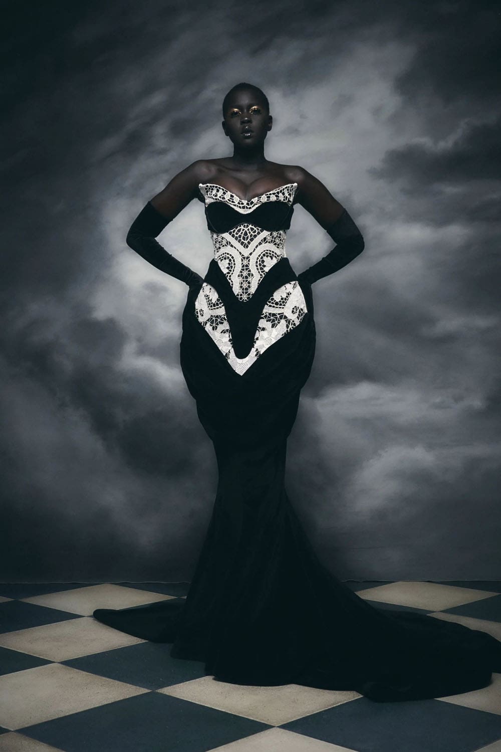 Harris Reed Printemps Été 2025 Londres Runway Magazine (3)