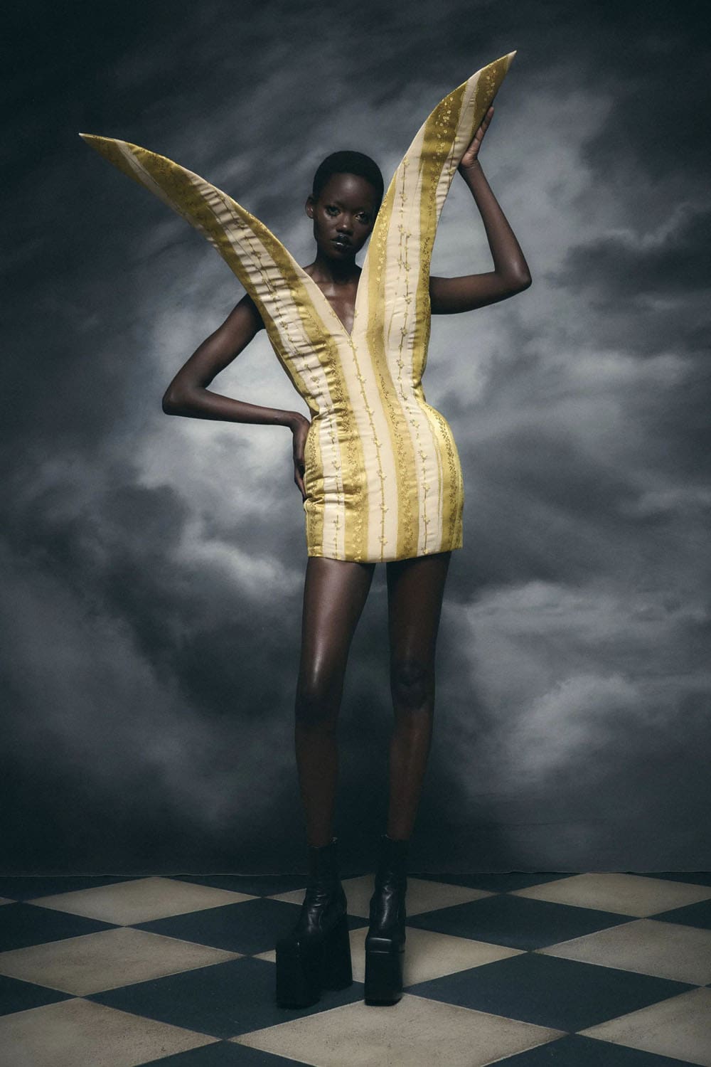 Harris Reed Printemps Été 2025 Londres Runway Magazine (4)