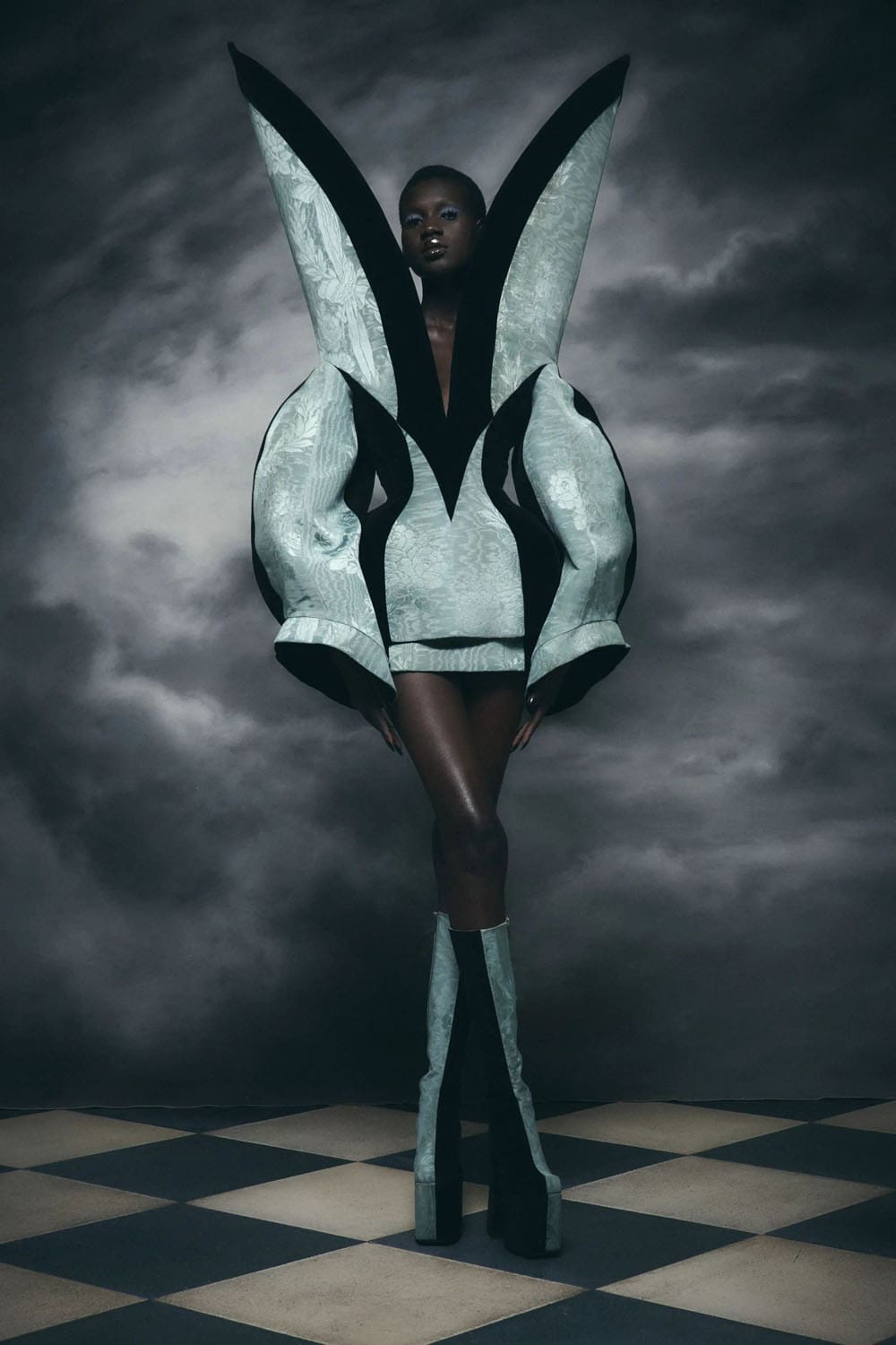Harris Reed Printemps Été 2025 Londres Runway Magazine (6)