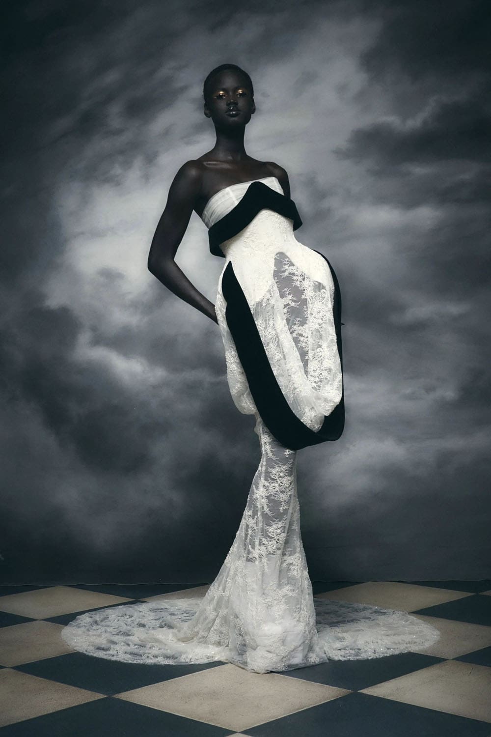 Harris Reed Printemps Été 2025 Londres Runway Magazine (7)