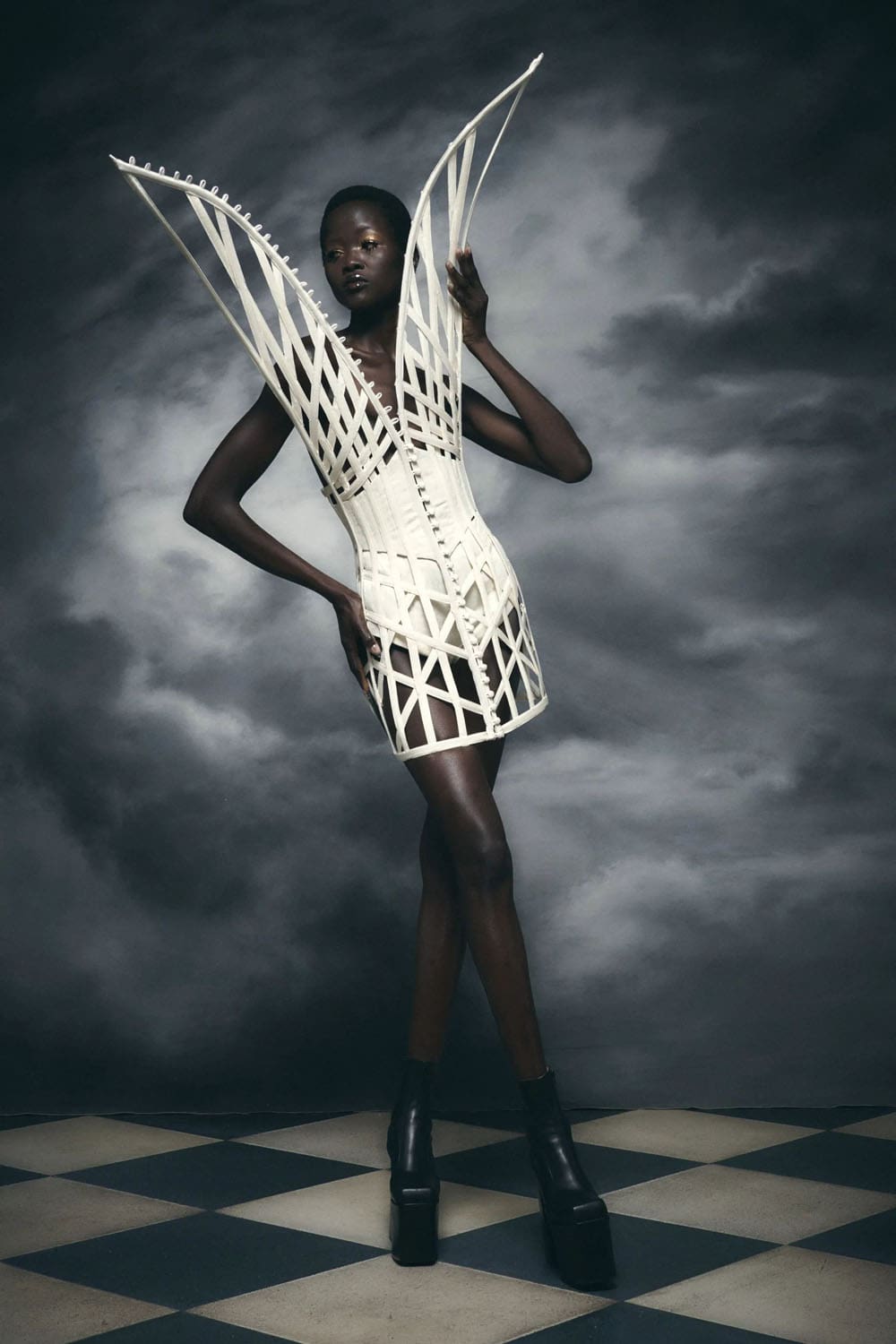 Harris Reed Printemps Été 2025 Londres Runway Magazine (9)