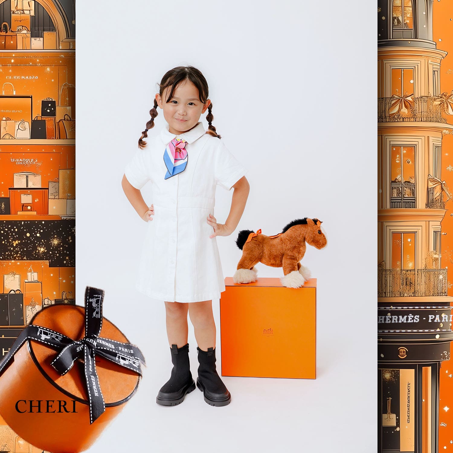 057 Kids Tokei on Runway Magazine World Kids Audition 2024 Vol8