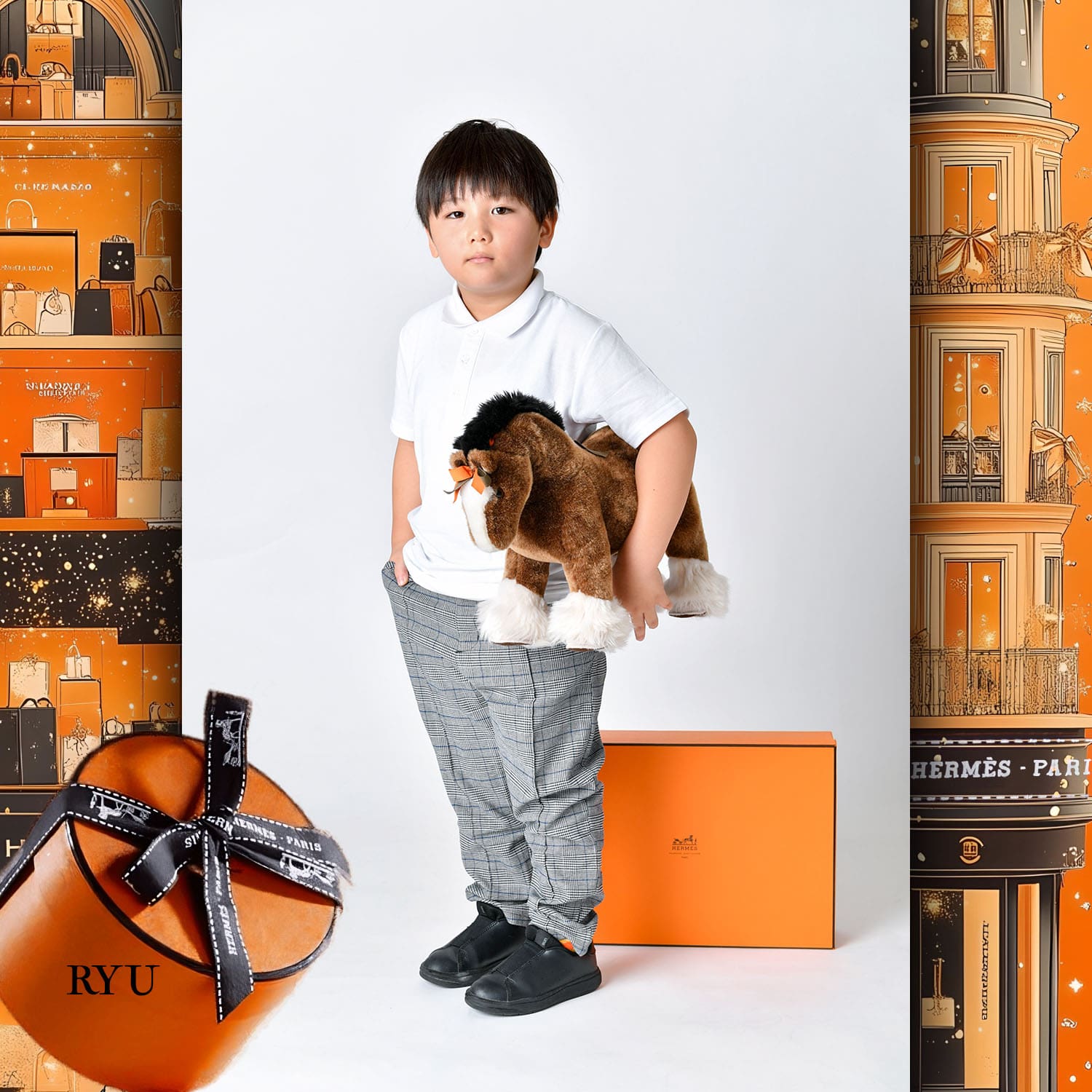 074 Kids Tokei on Runway Magazine World Kids Audition 2024 Vol8