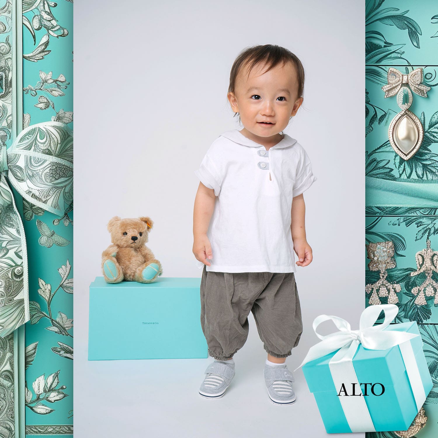 131 Kids Tokei on Runway Magazine World Kids Audition 2024 Tiffany