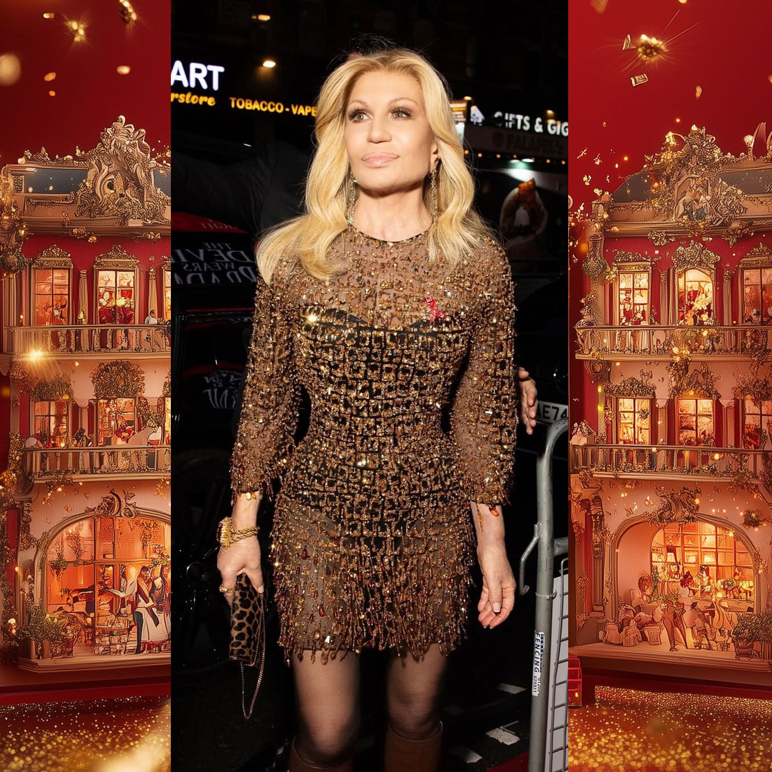 Donatella Versace at Devil Wears Prada Opening Gala 2