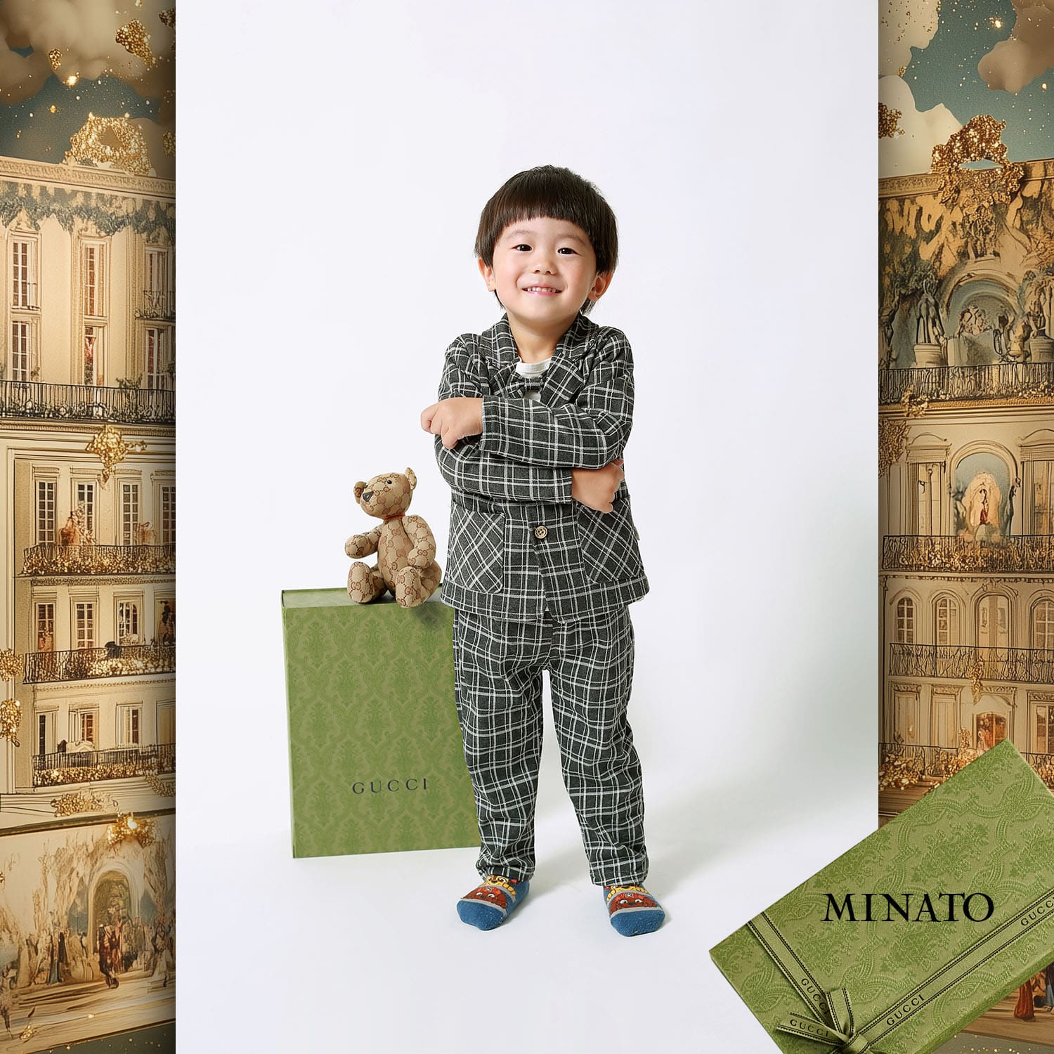 064 Kids Tokei on Runway Magazine World Kids Audition 2024 Vol10