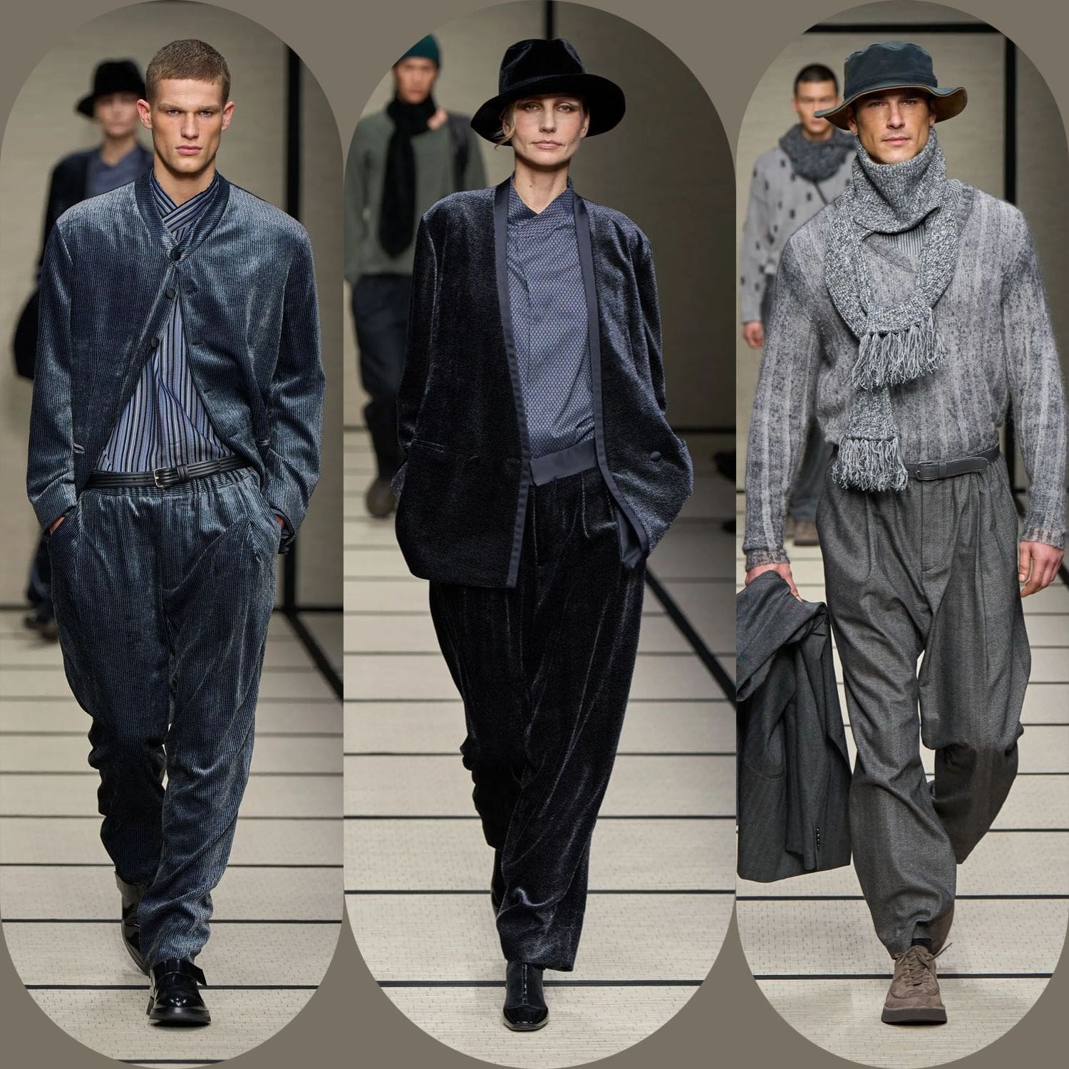 1 Giorgio Armani Autunno Inverno 2025 2026 Uomo Runway Magazine